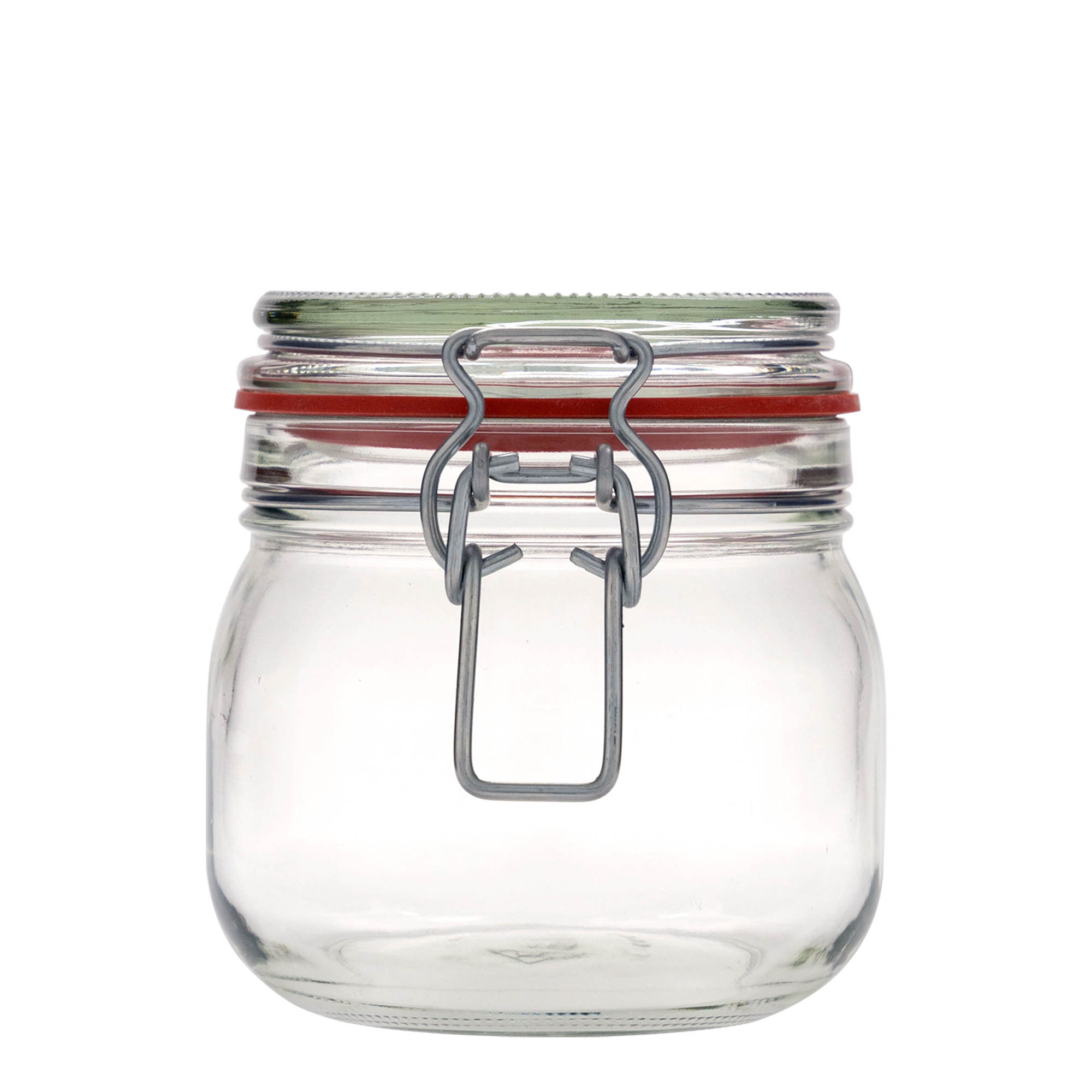 634 ml bulbous wire bail jar, opening: wire bail closure