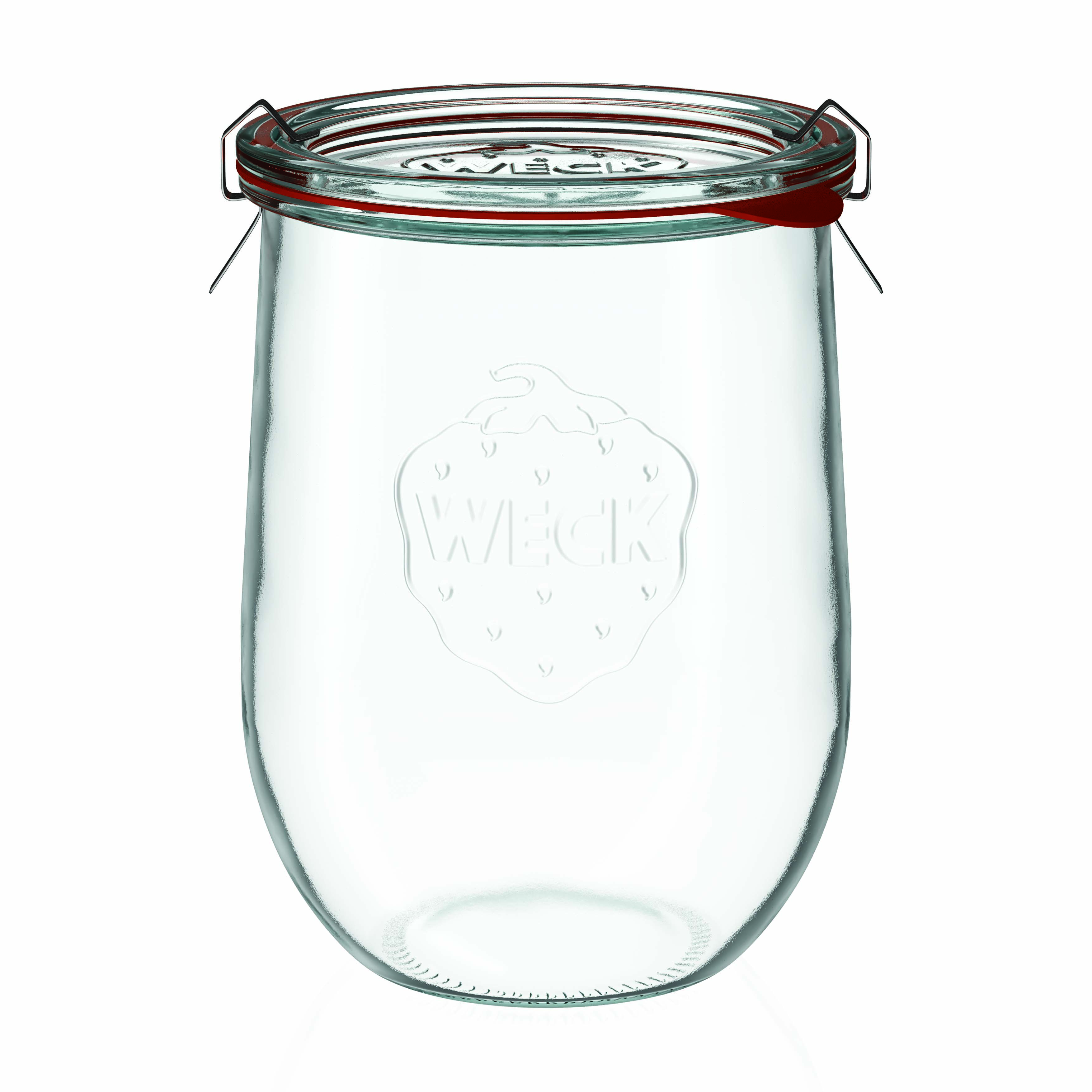1,050 ml WECK tulip jar #, opening: round rim 1,050 ml WECK tulip jar #, opening: round rim