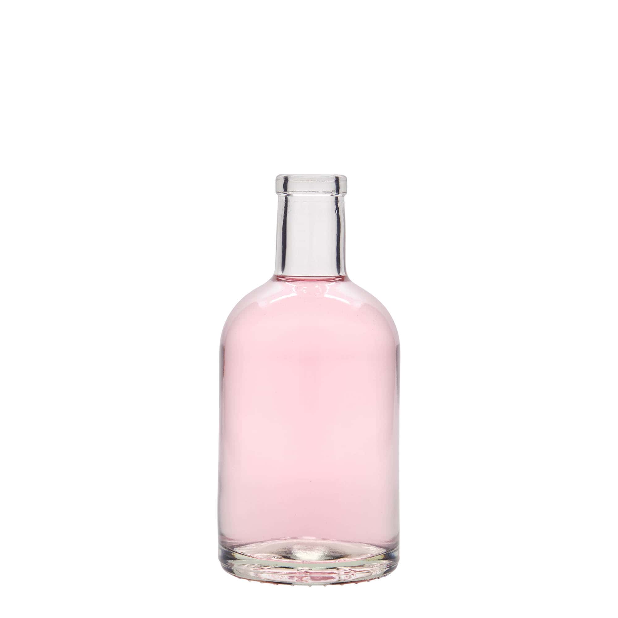 250 ml glass bottle ‘First Class’, opening: cork