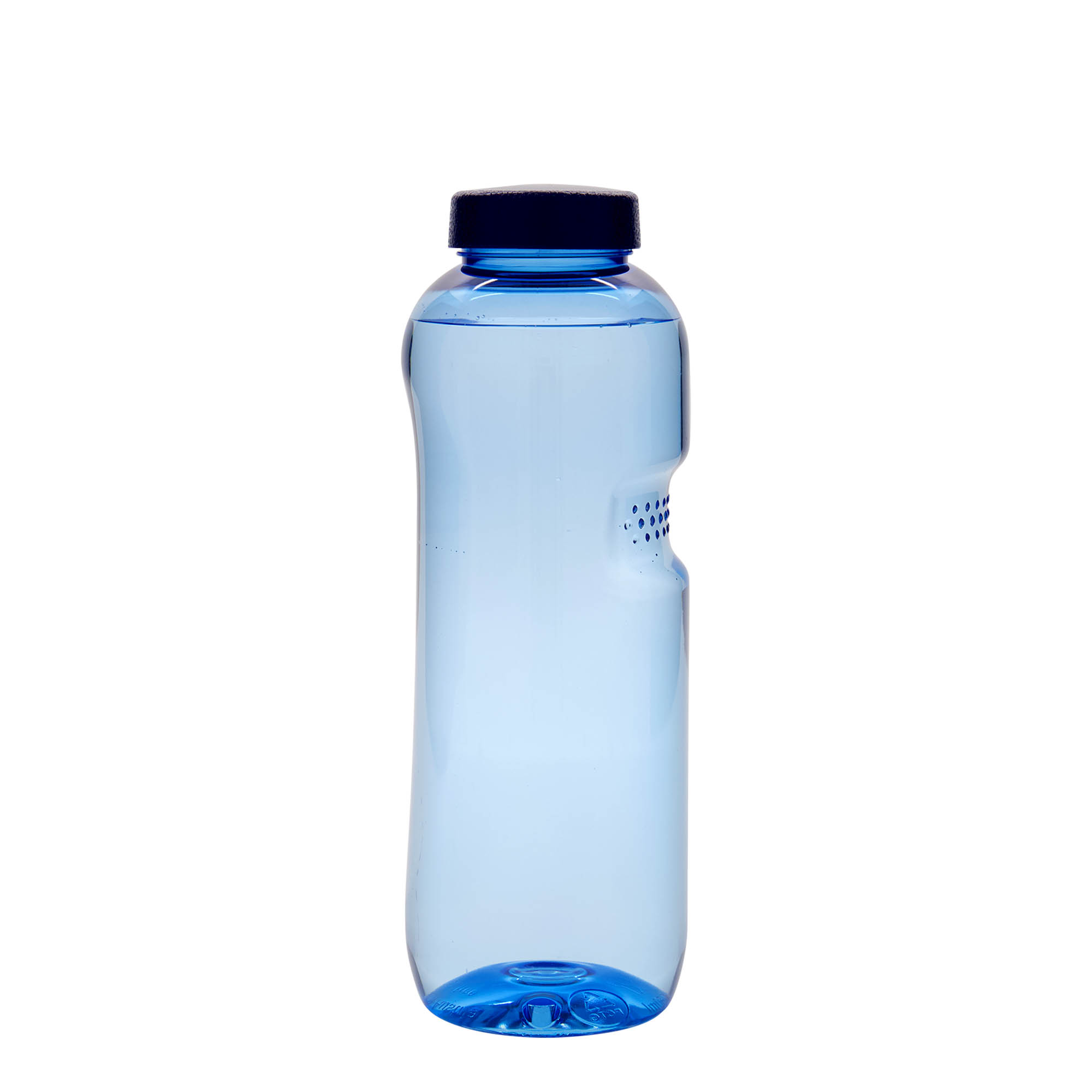 750 ml PET water bottle 'Kavodrink', plastic, blue