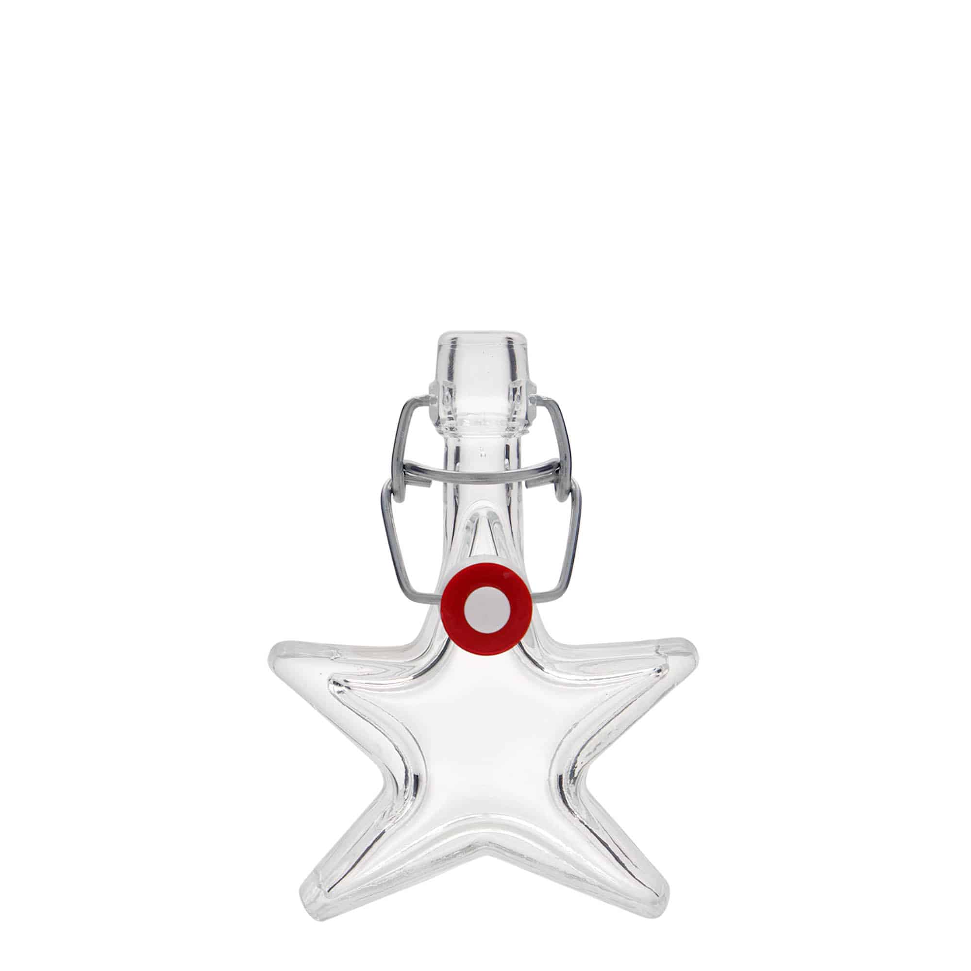 40 ml glass bottle ‘Star’, opening: swing top closure