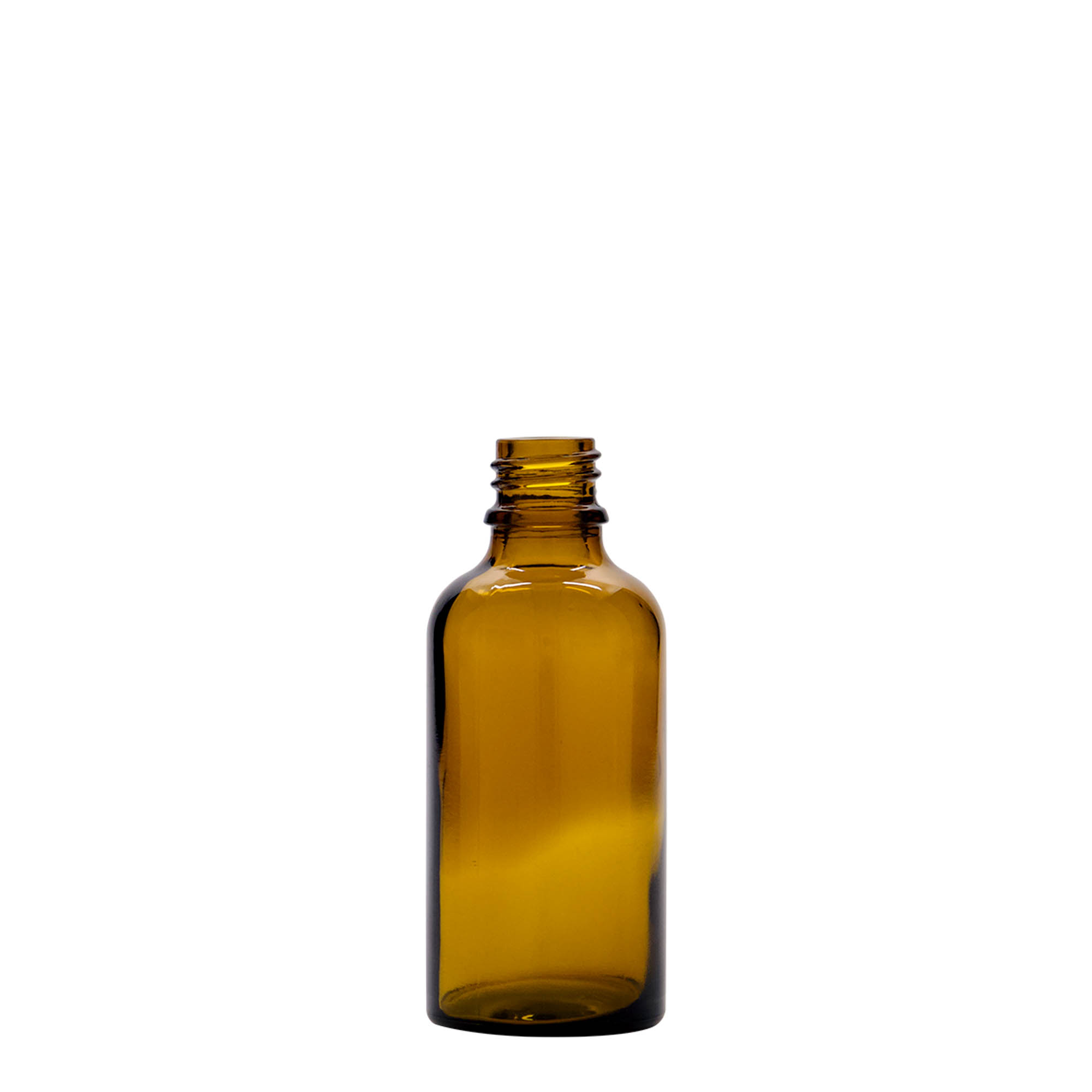 50 ml dropper bottle medicine, glass, brown-red, opening: DIN 18 50 ml dropper bottle medicine, glass, brown-red, opening: DIN 18