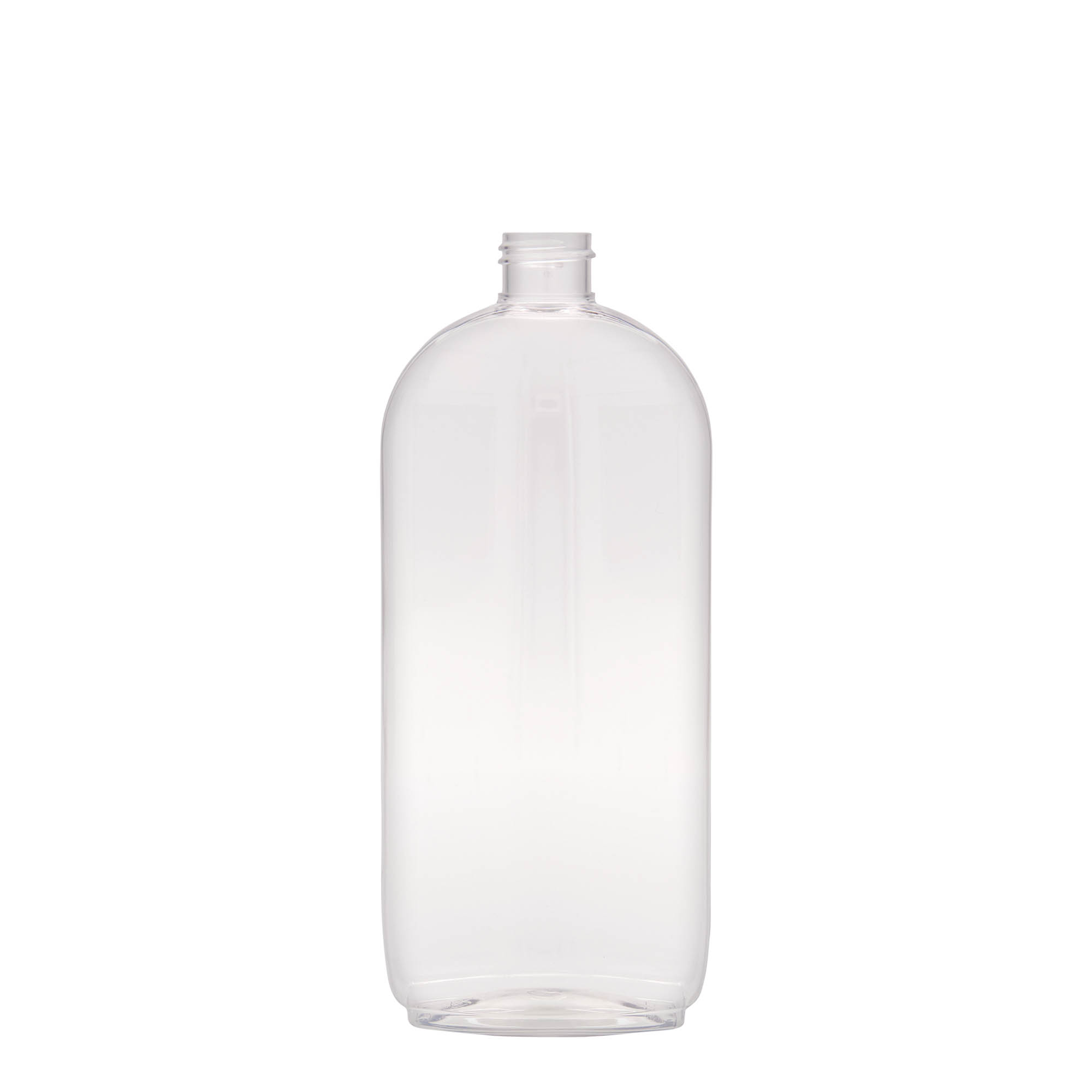 500 ml PET bottle 'Iris', oval, plastic, neck: 24/410