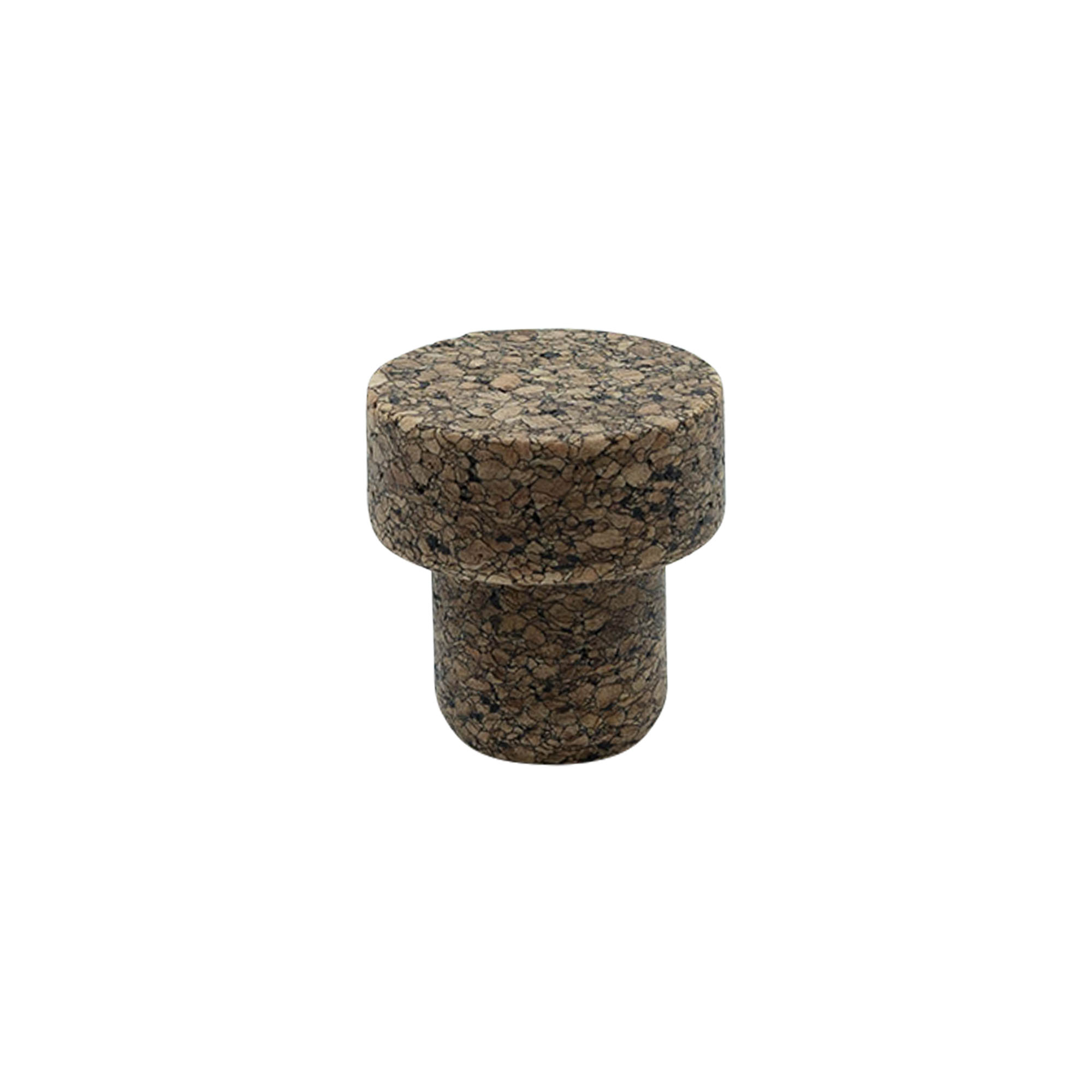 Handle cork 'Sharp' 22.5 mm, Corkcoal, for opening: cork