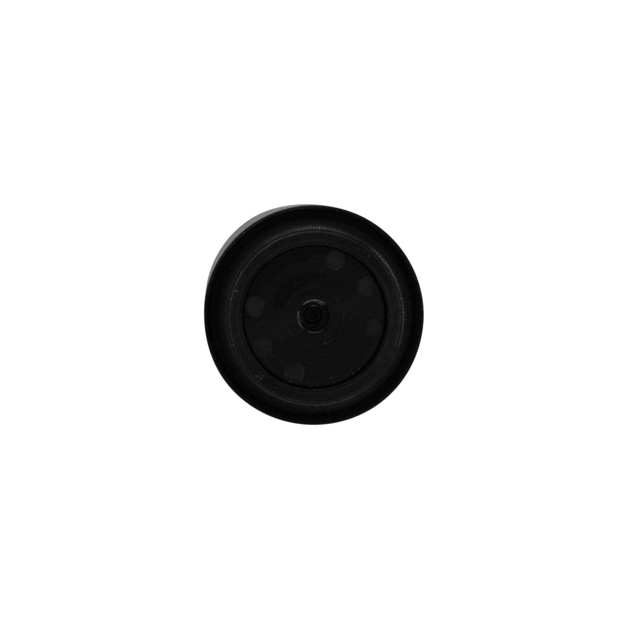 Airless Dispenser Pump Head 'Micro', PP Plastic, Black