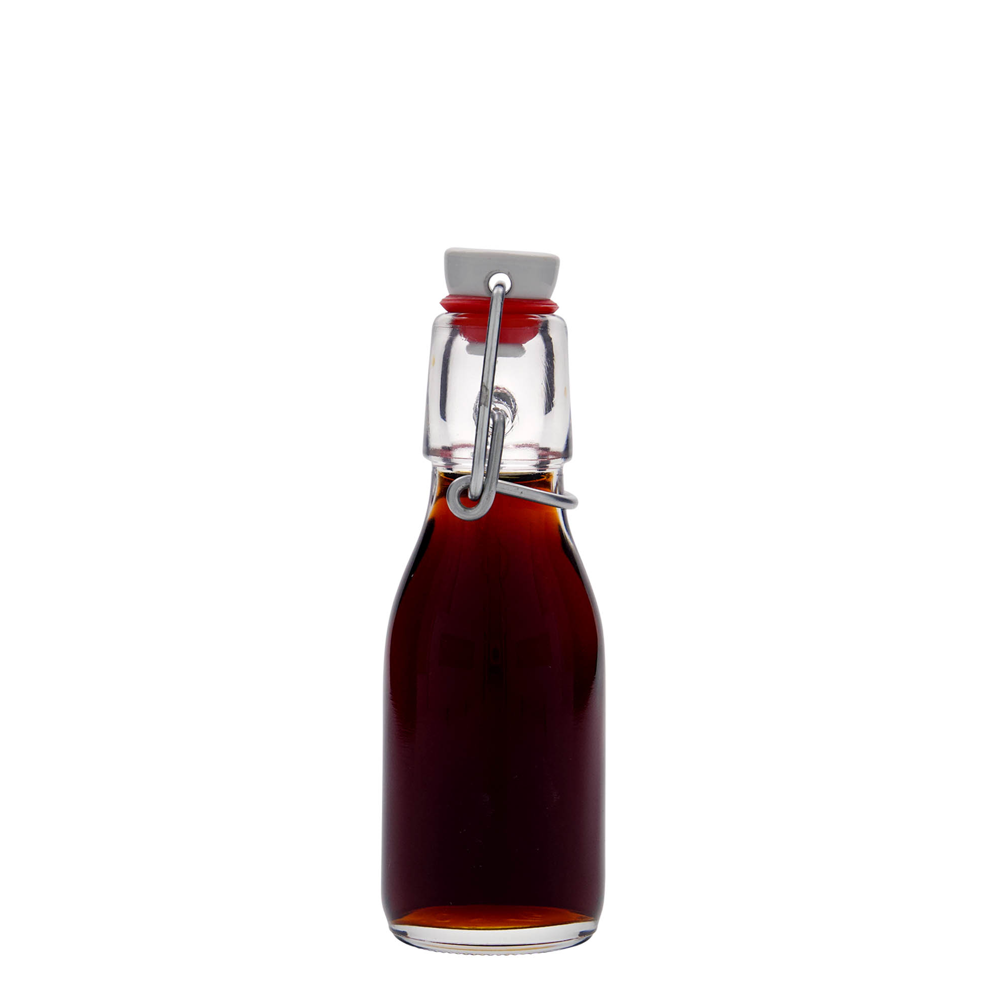 100 ml glass bottle 'Paul', opening: swing top closure
