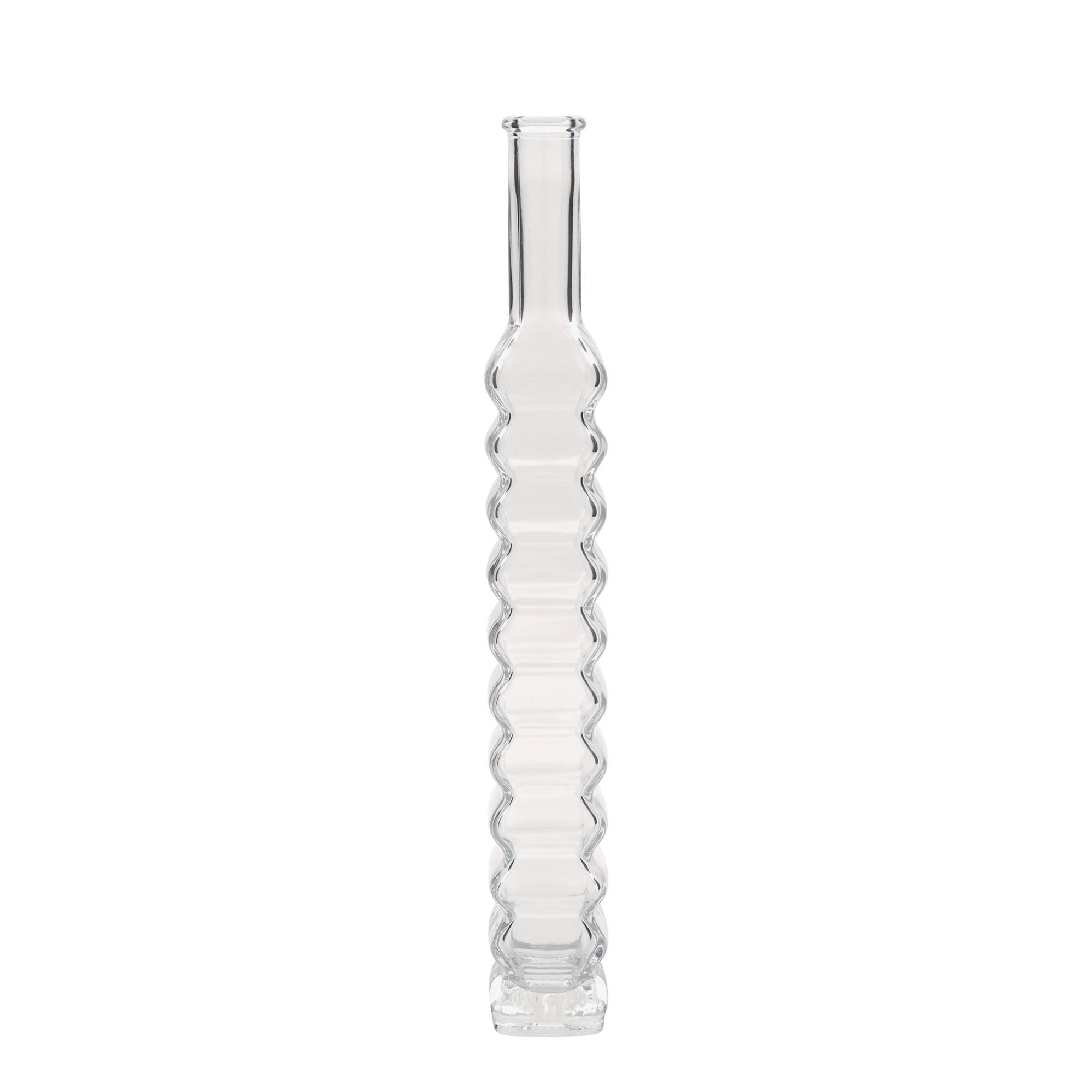 200 ml glass bottle ‘Roma, square, opening: cork’