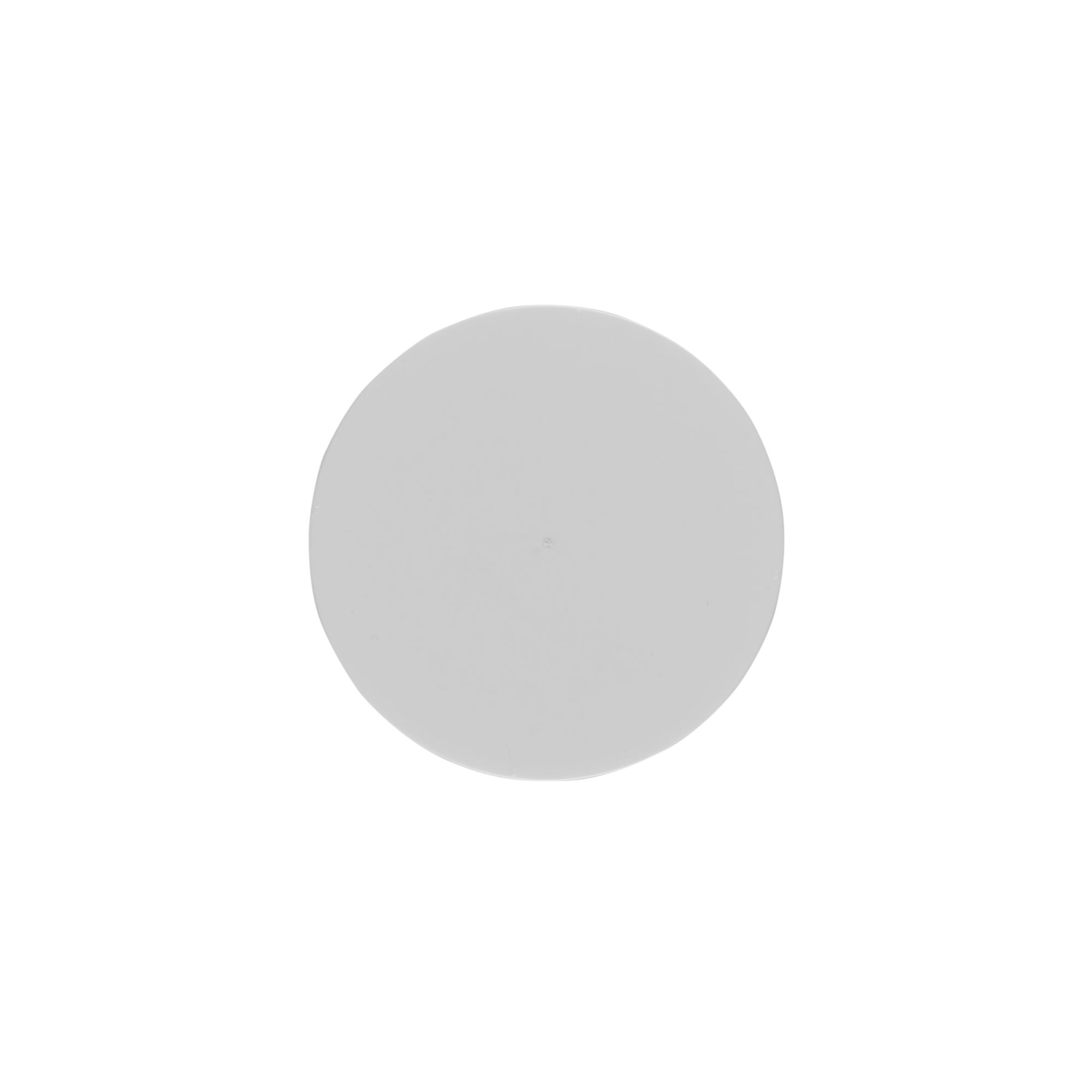 Cover disc for 150 ml 'Bianca', PP plastic, white