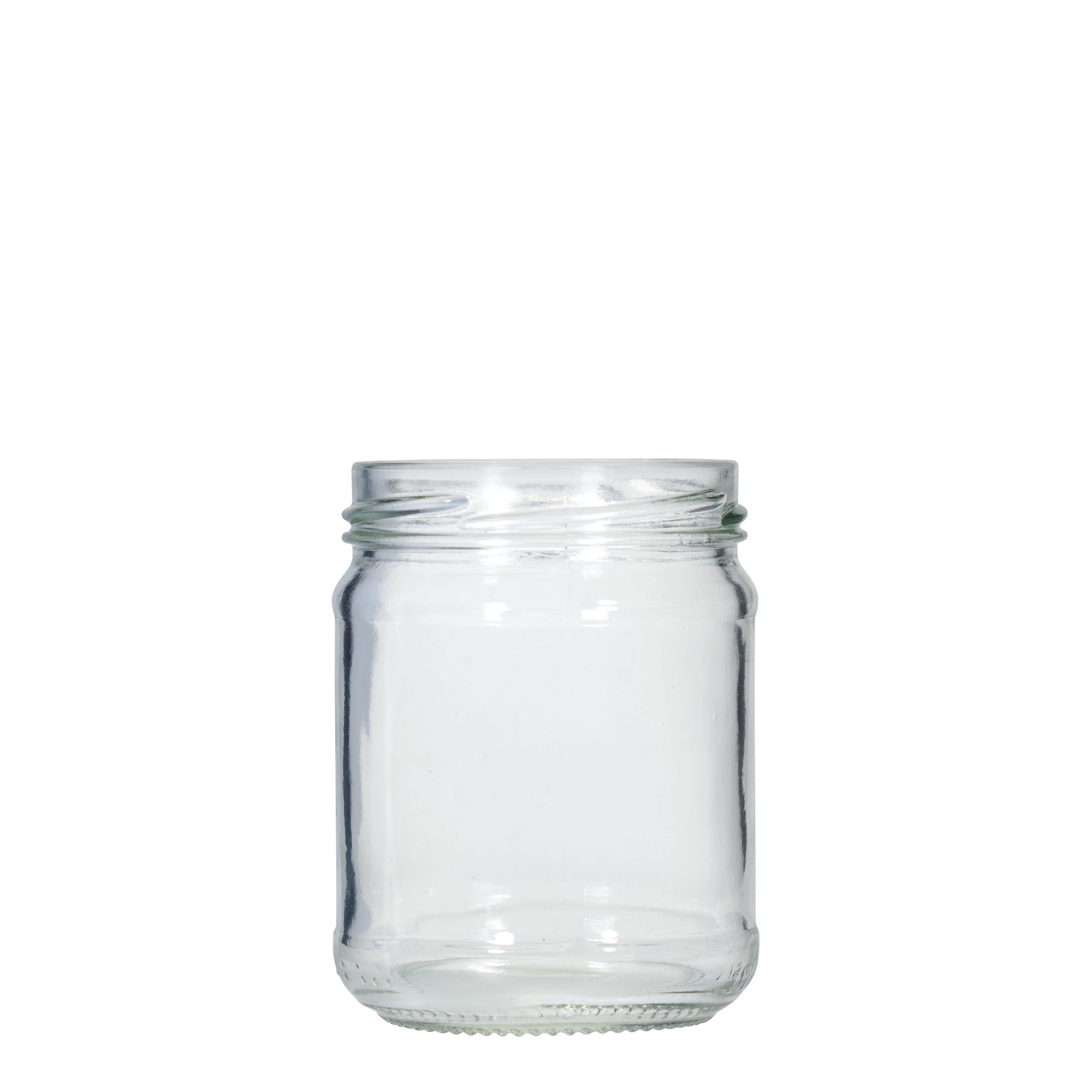 212 ml round jar, closure: twist off (TO 63)