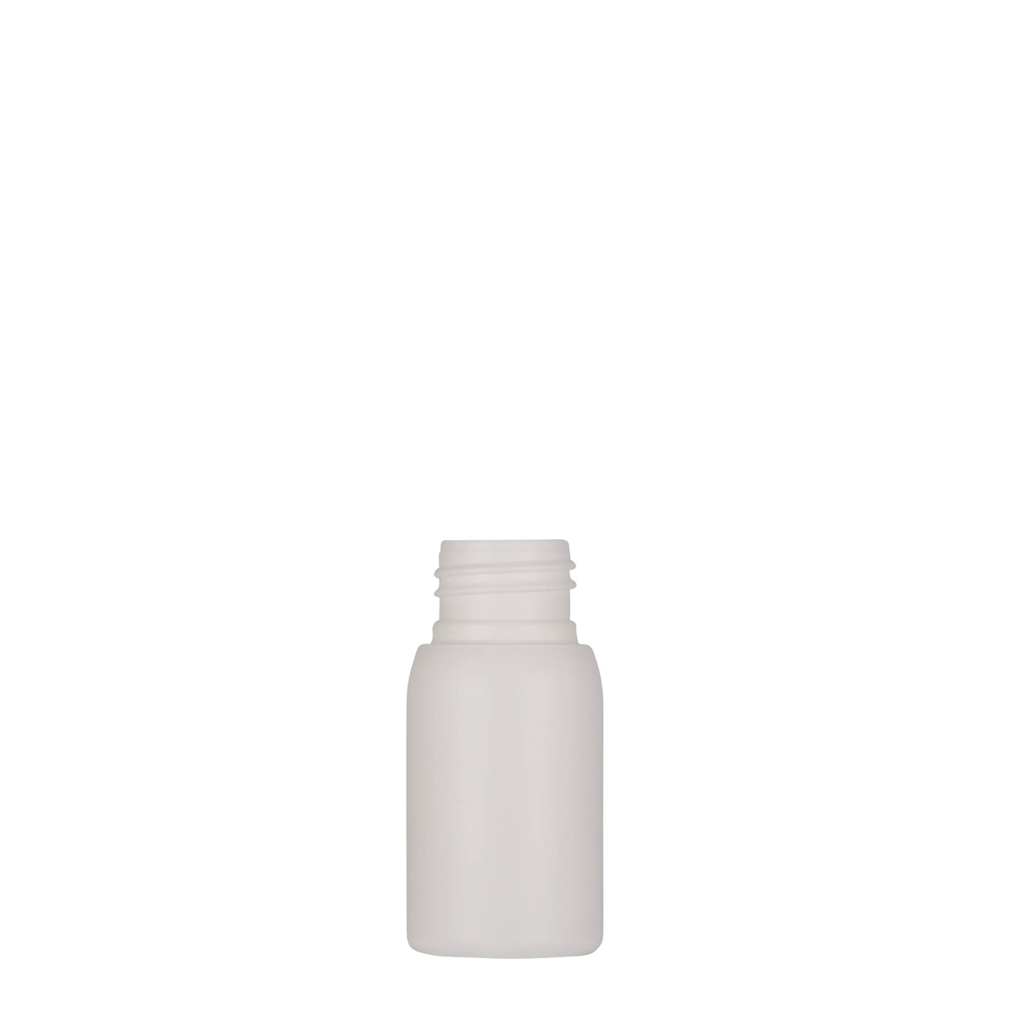 30 ml plastic bottle 'Tuffy', HDPE, white, closure: GPI 24/410 30 ml plastic bottle 'Tuffy', HDPE, white, closure: GPI 24/410