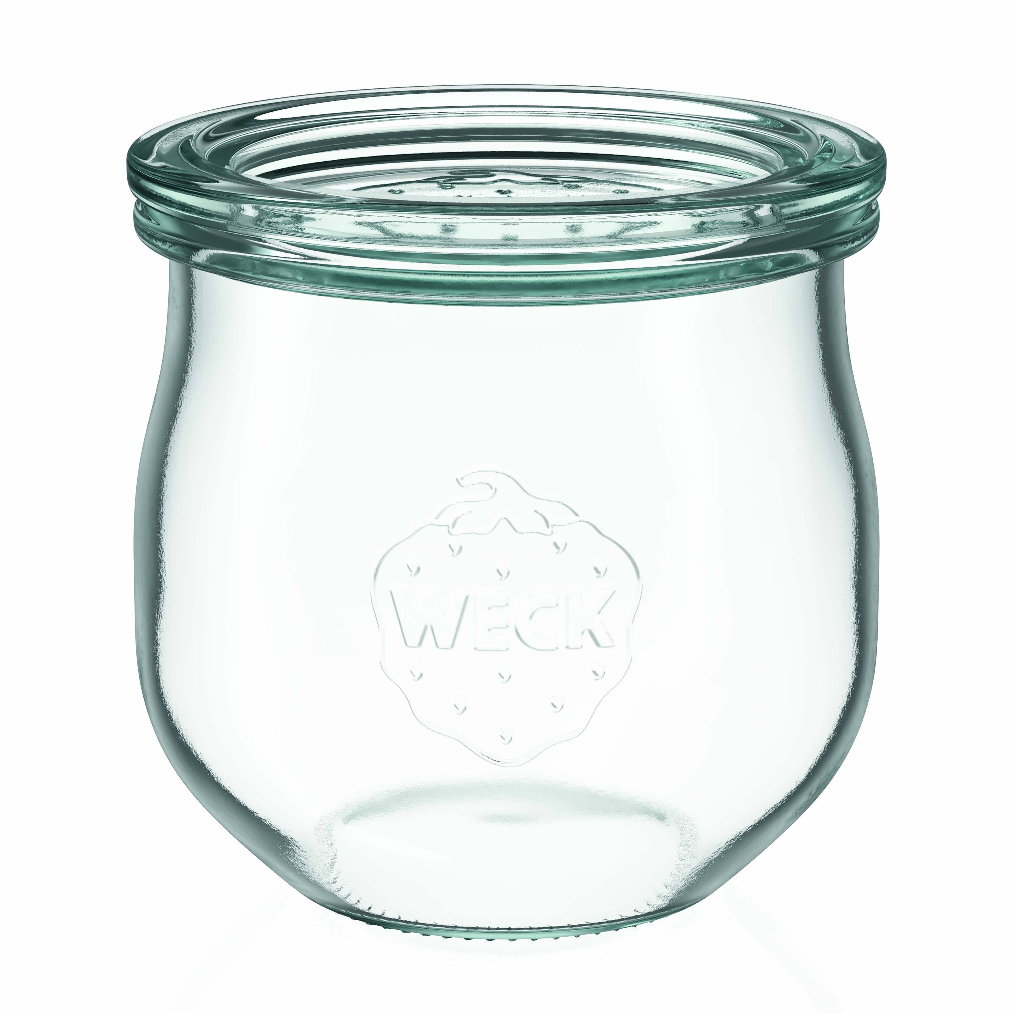 370 ml WECK tulip glass, opening: round rim