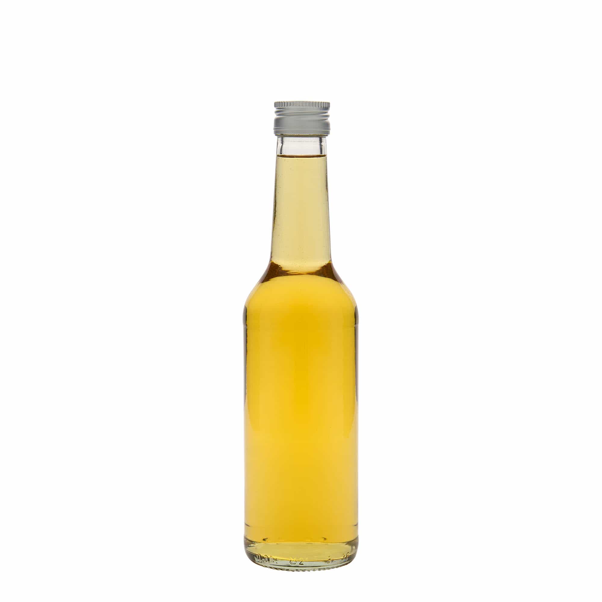 350 ml glass bottle straight neck, opening: PP 28