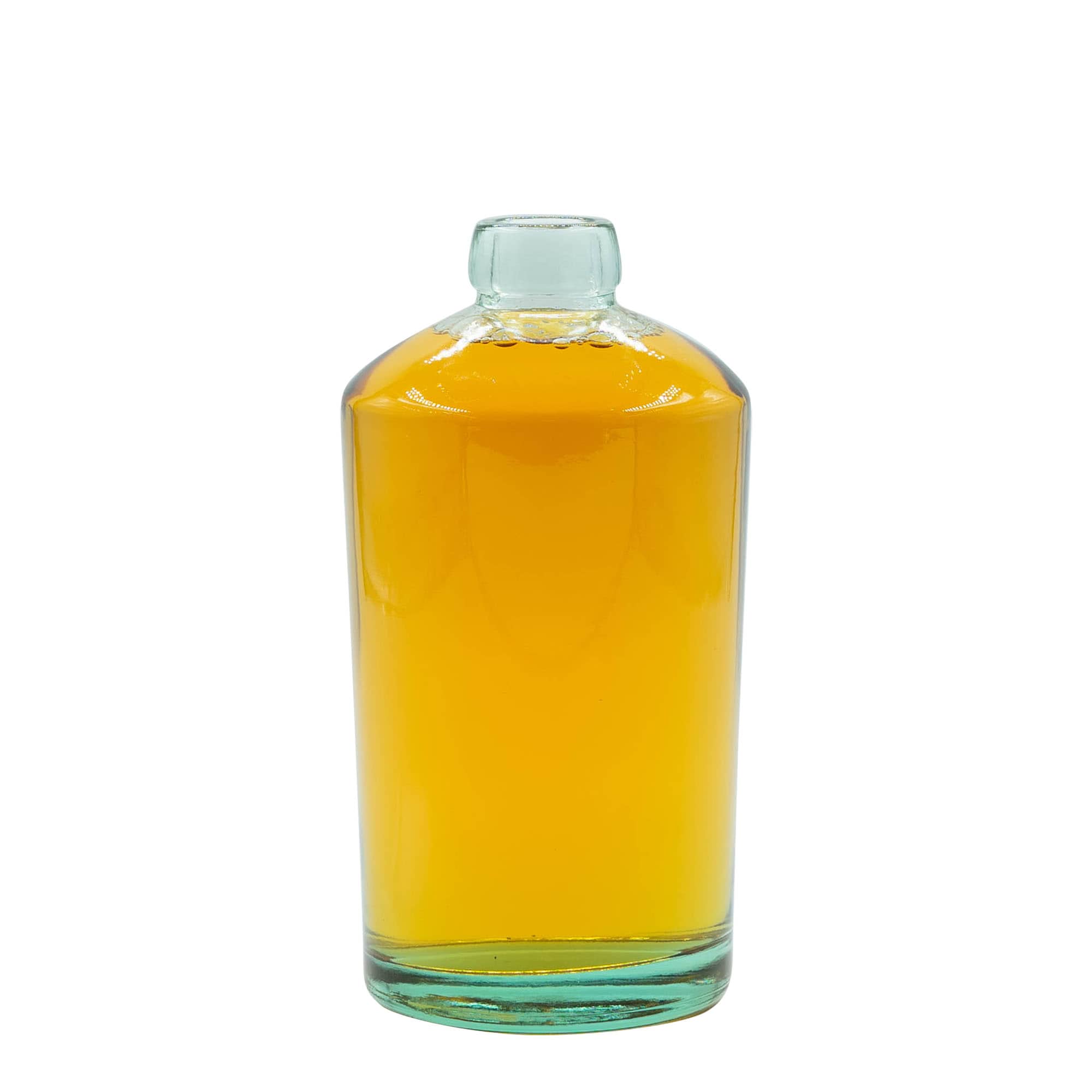 700 ml glass bottle ‘Barrel’, opening: cork