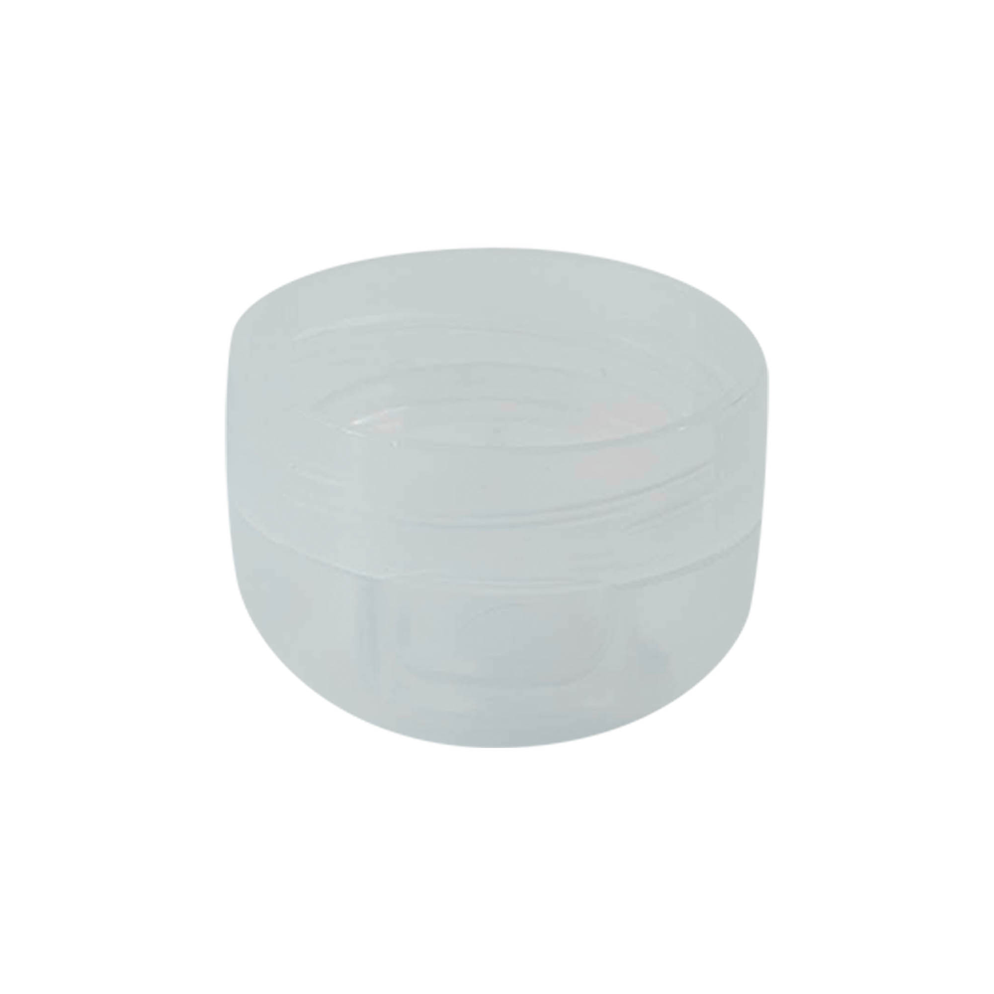 Screw cap with hinged flap Kavodrink, PP plastic, white Screw cap with hinged flap Kavodrink, PP plastic, white