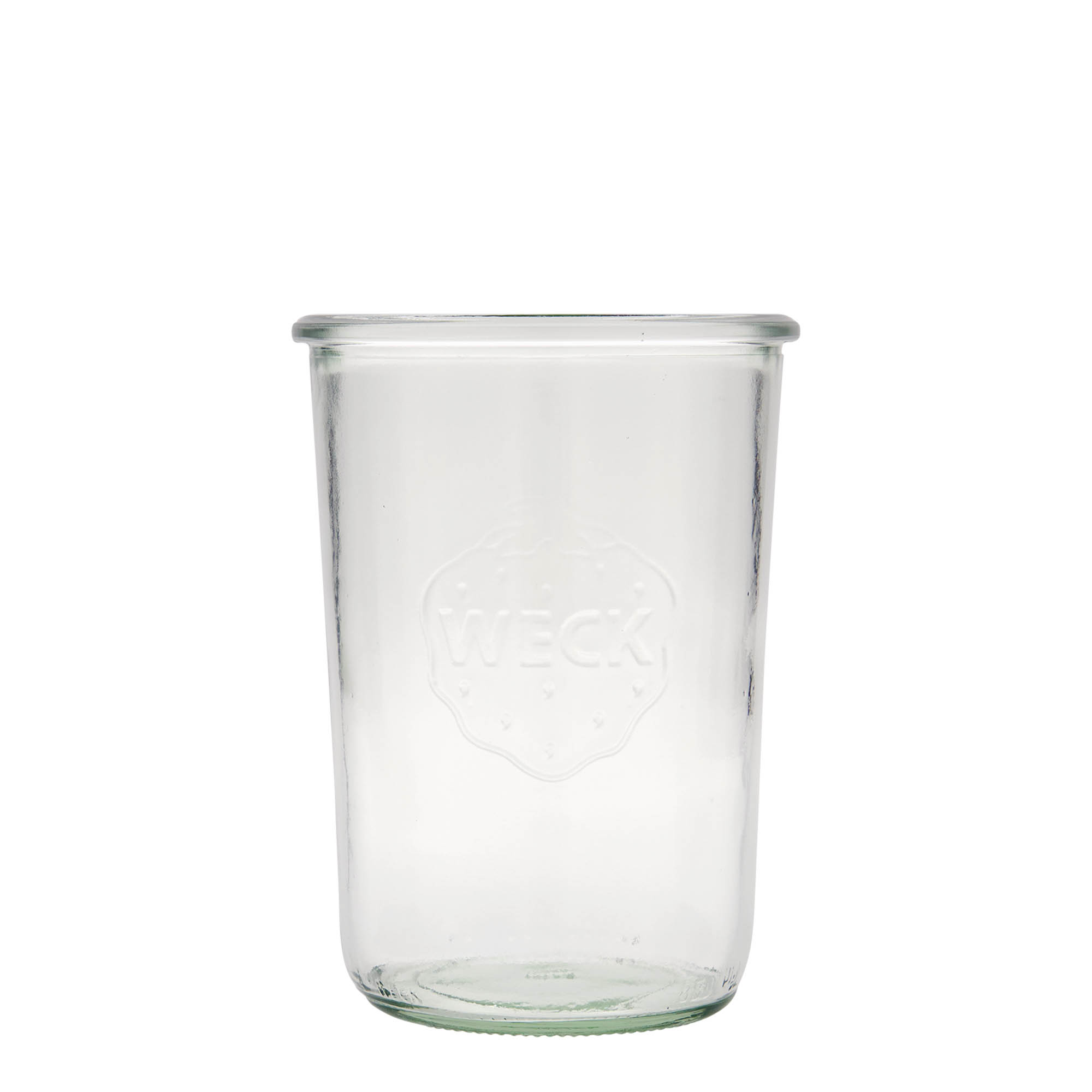 850 ml WECK inverted glass jar, opening: round rim