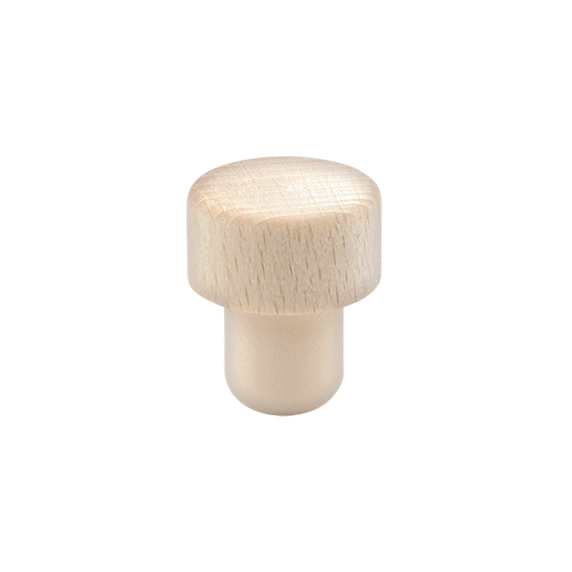 18 mm mushroom cork, wood/plastic, for opening: cork