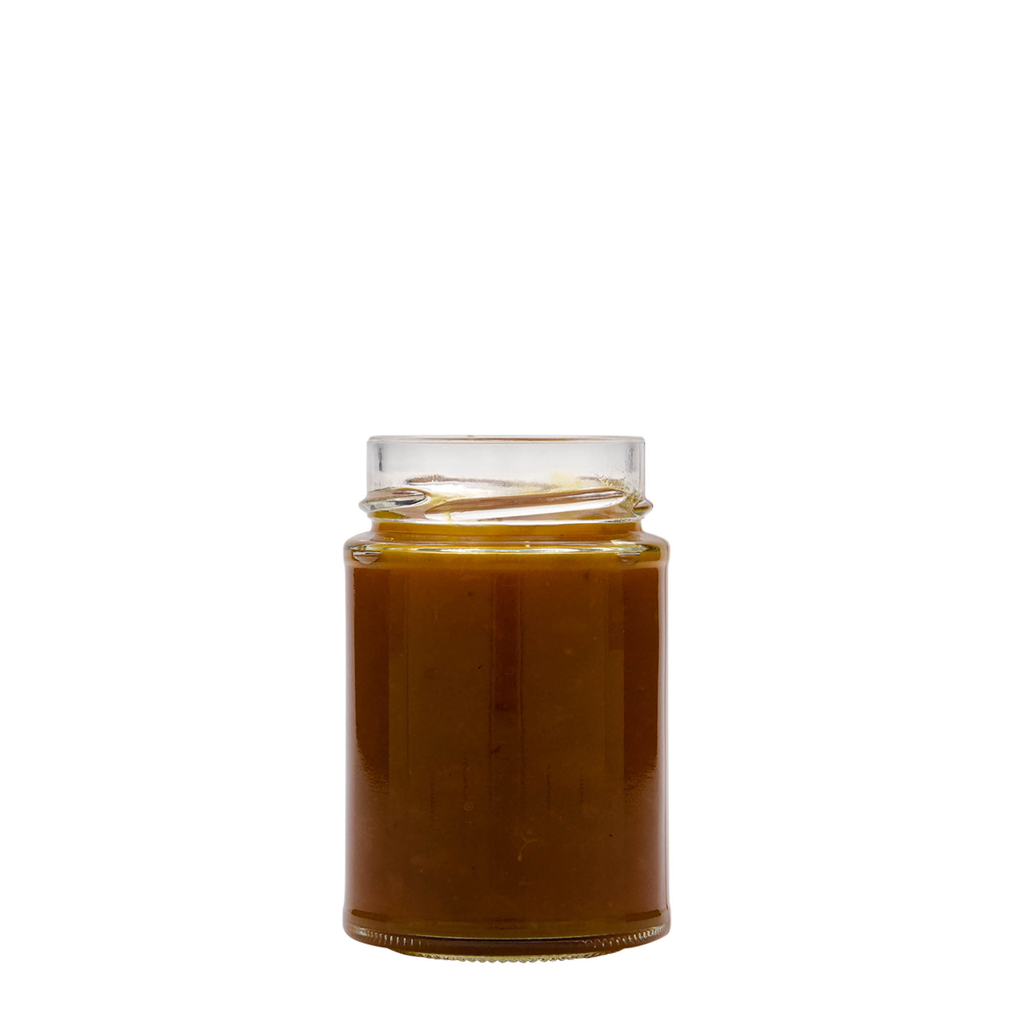204 ml round glass 'Summertime', opening: Deep-Twist-Off (DTO 58) 204 ml round glass 'Summertime', opening: Deep-Twist-Off (DTO 58)