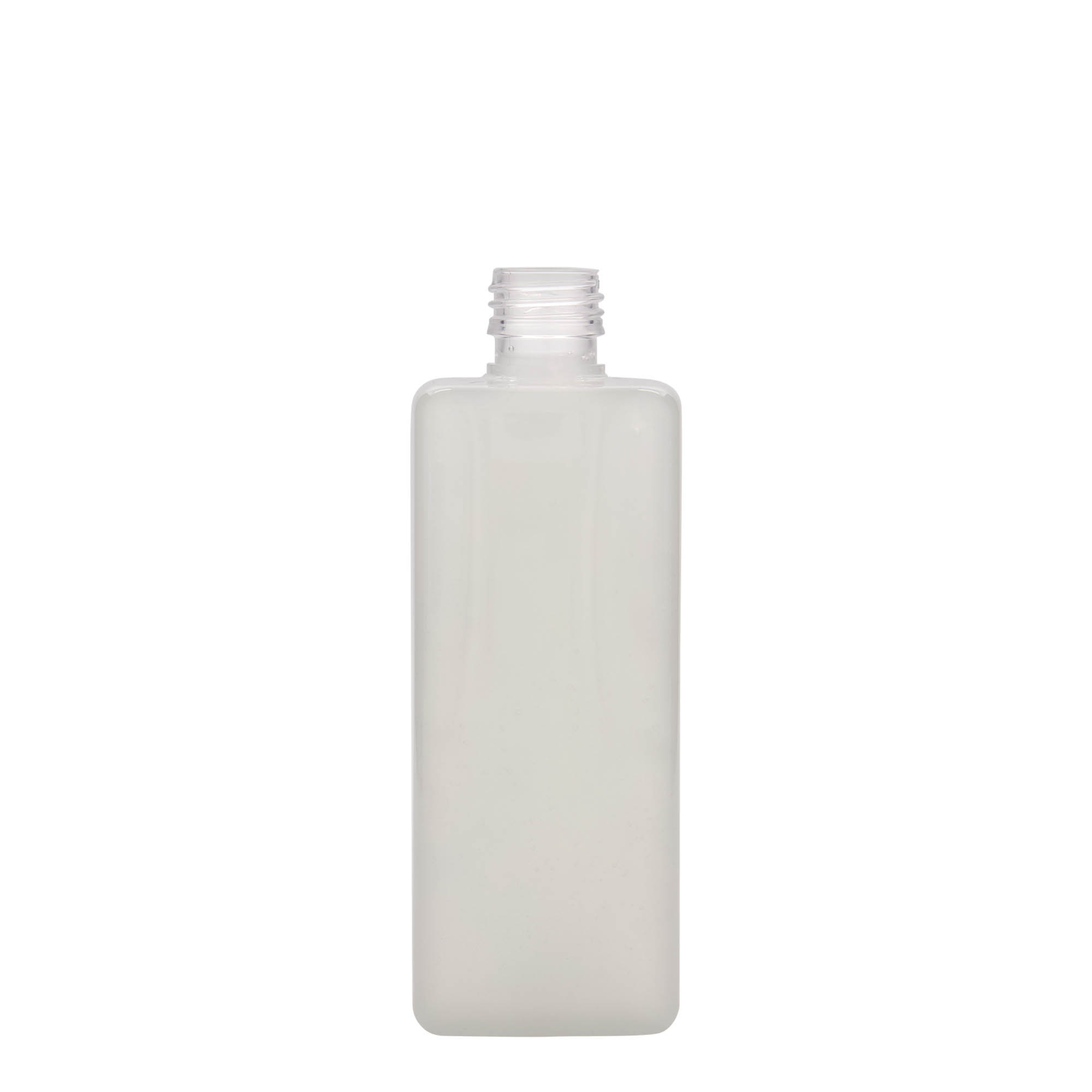 500 ml PET bottle 'Karl', square, plastic, opening: PP 28