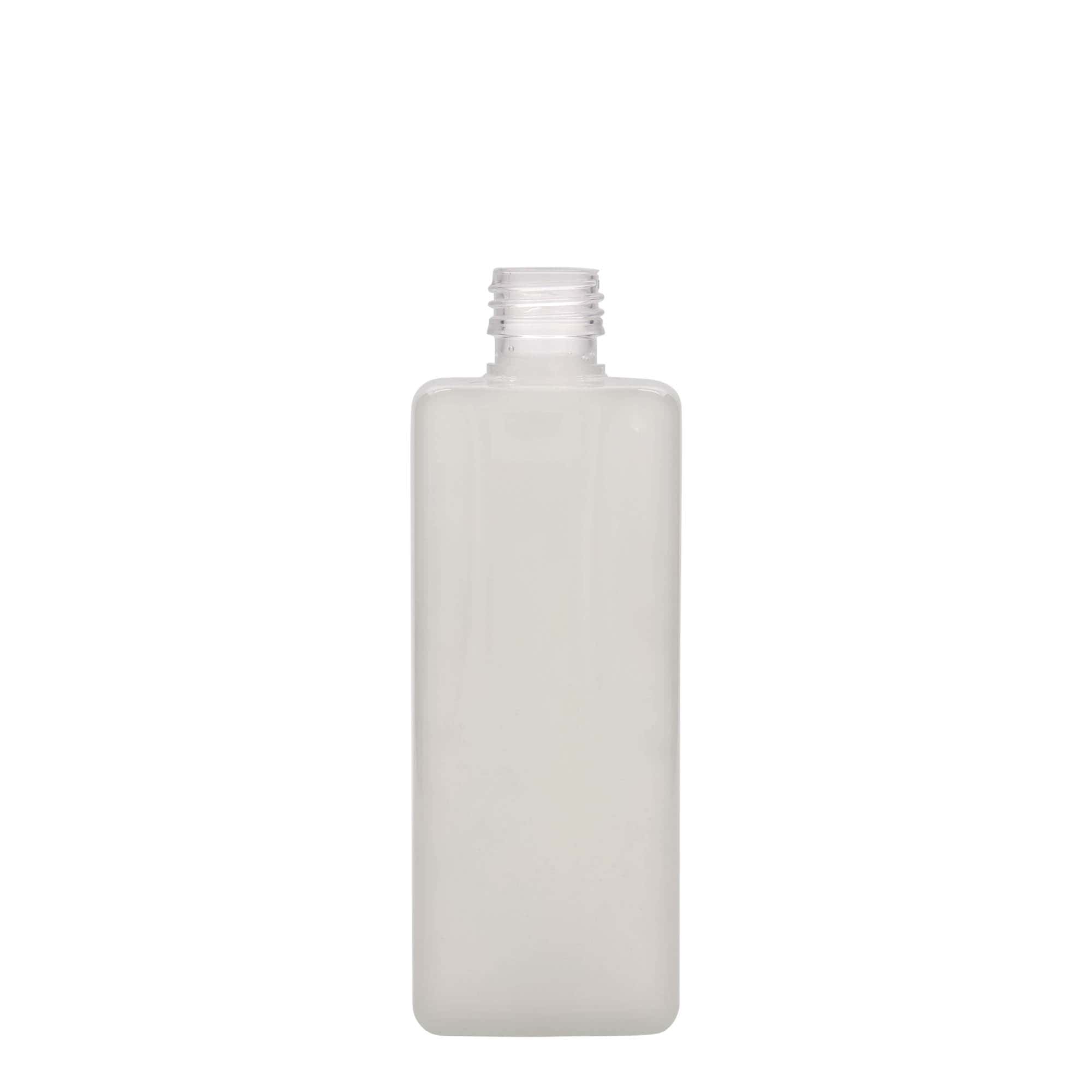 500 ml PET bottle ‘Karl’, square, plastic, opening: PP 28