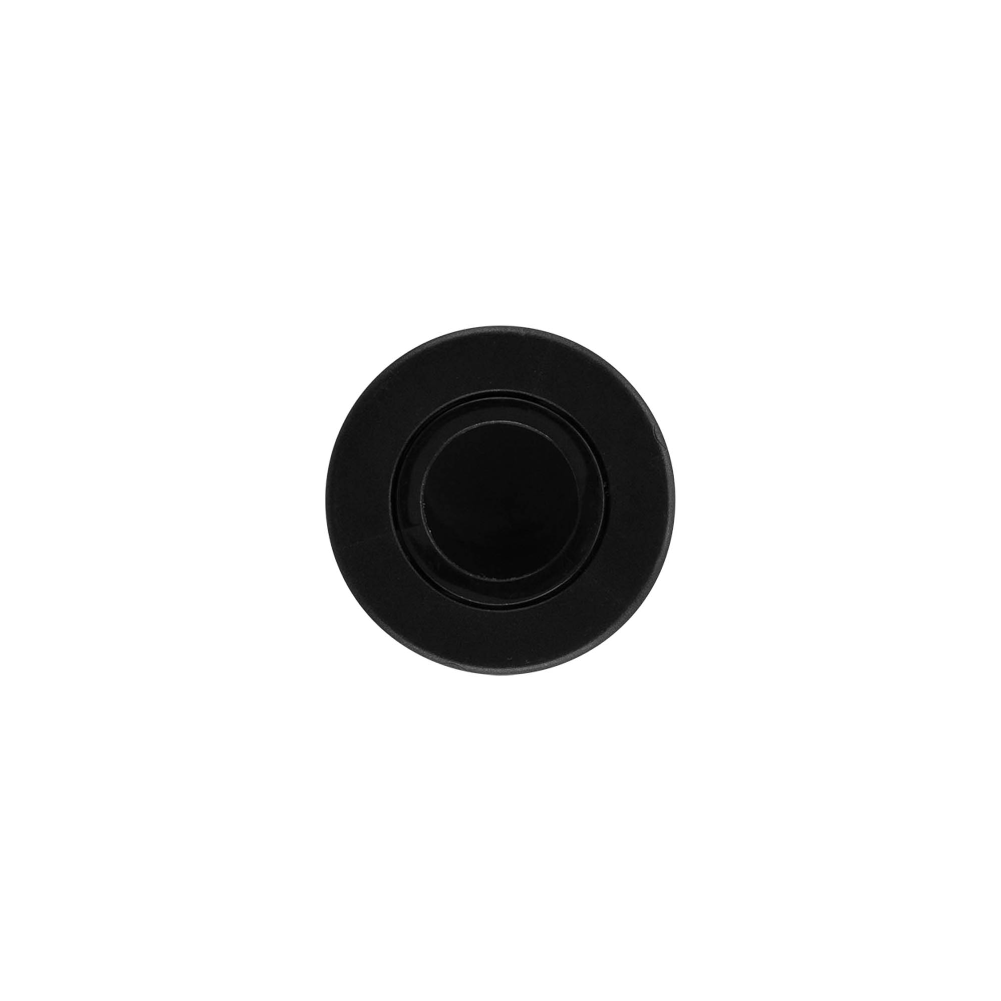 Lid for room fragrance set, plastic, black