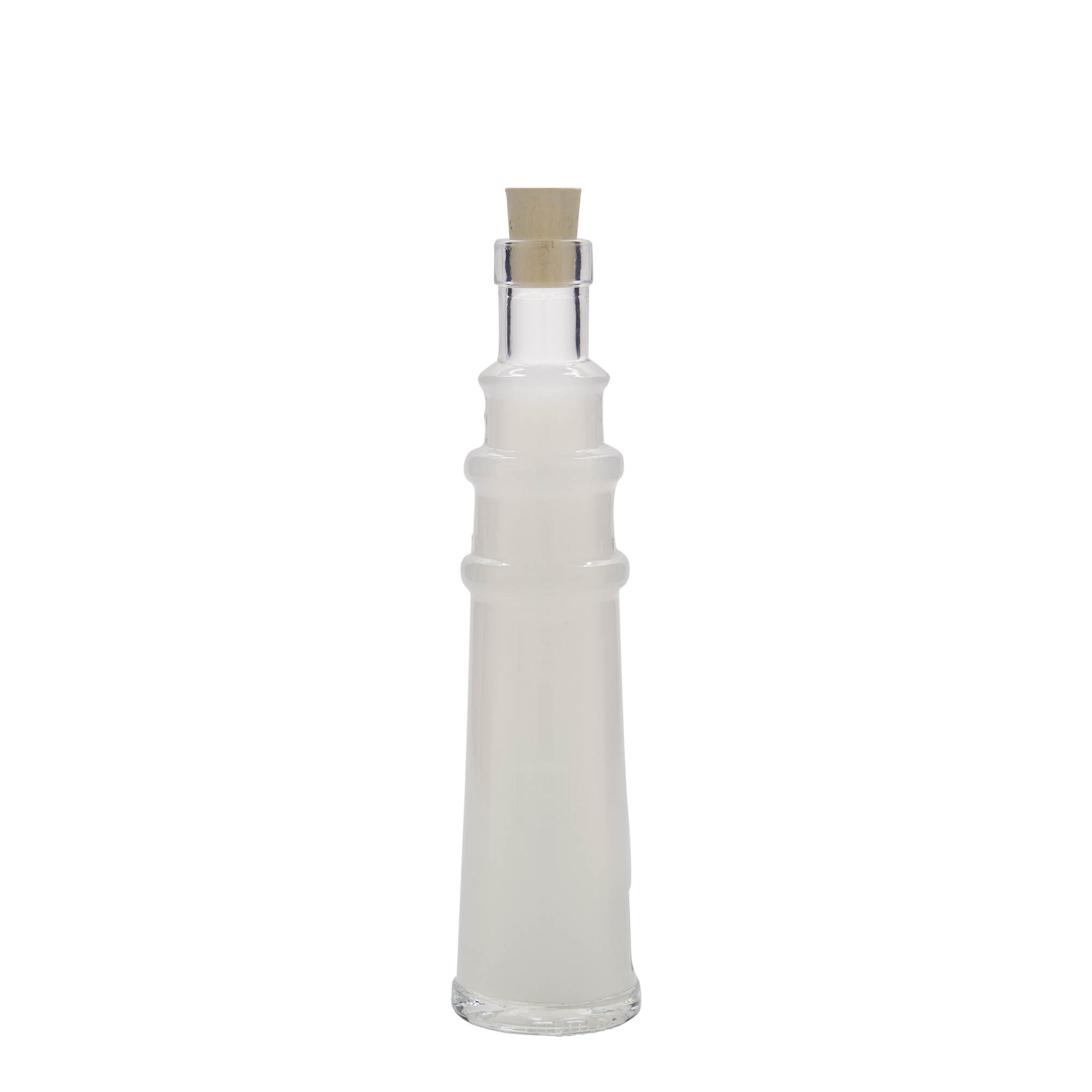 100 ml glass bottle 'Lighthouse', opening: cork