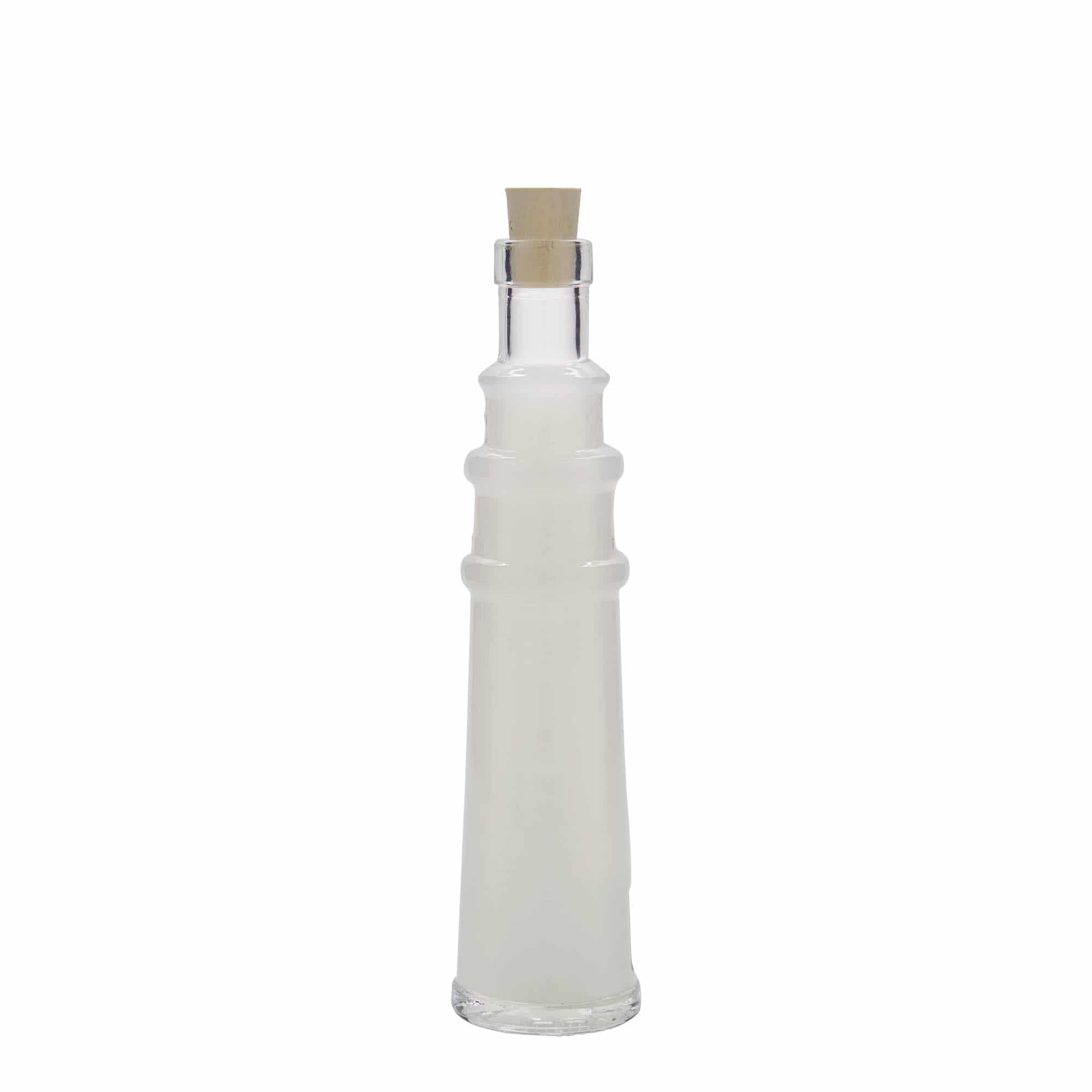 100 ml glass bottle ‘Lighthouse’, opening: cork