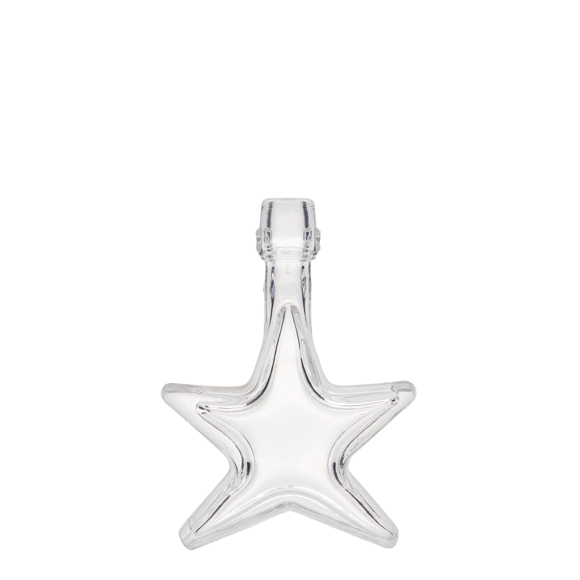 40 ml glass bottle 'Star', opening: swing top closure