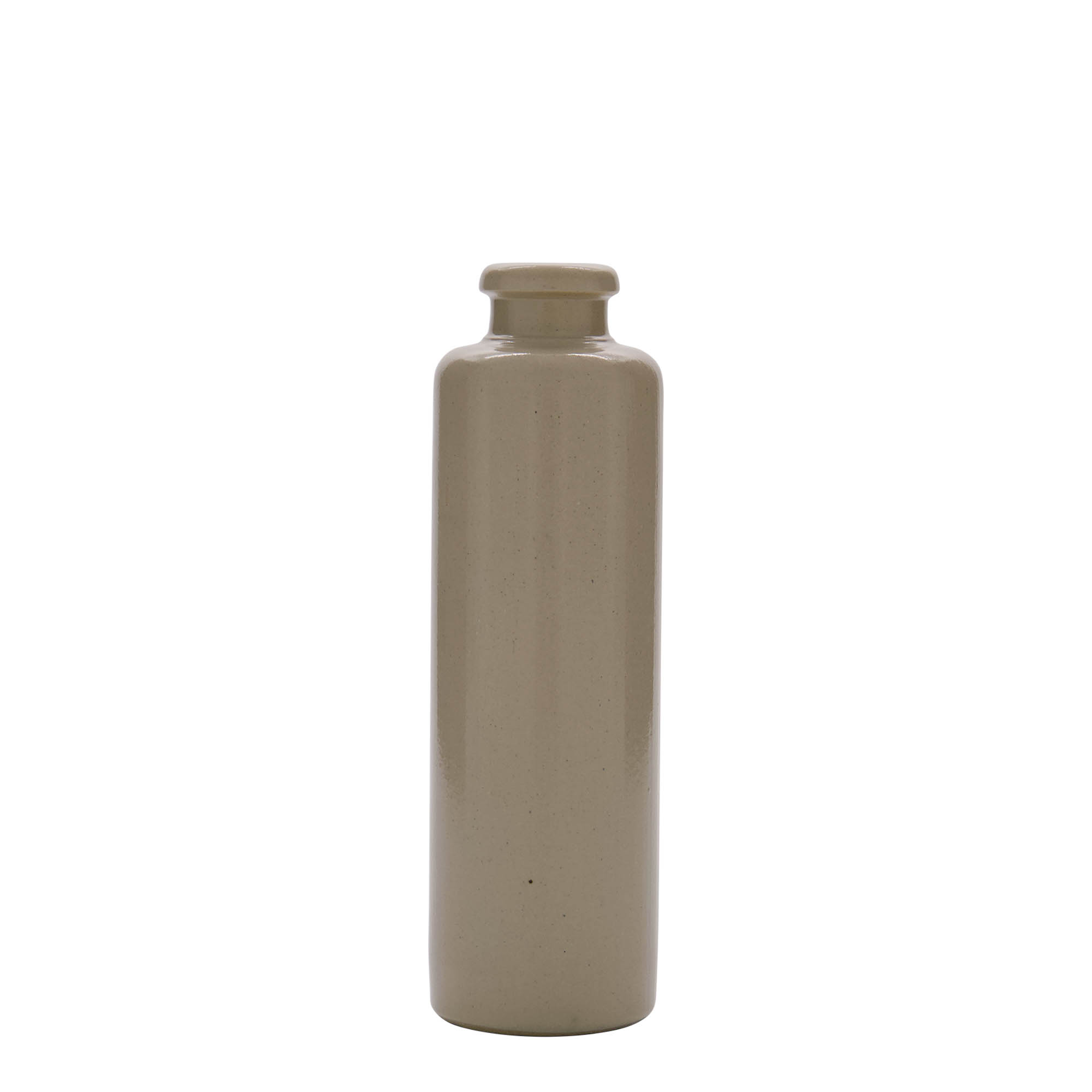 200 ml clay jug, stoneware, beige, opening: cork