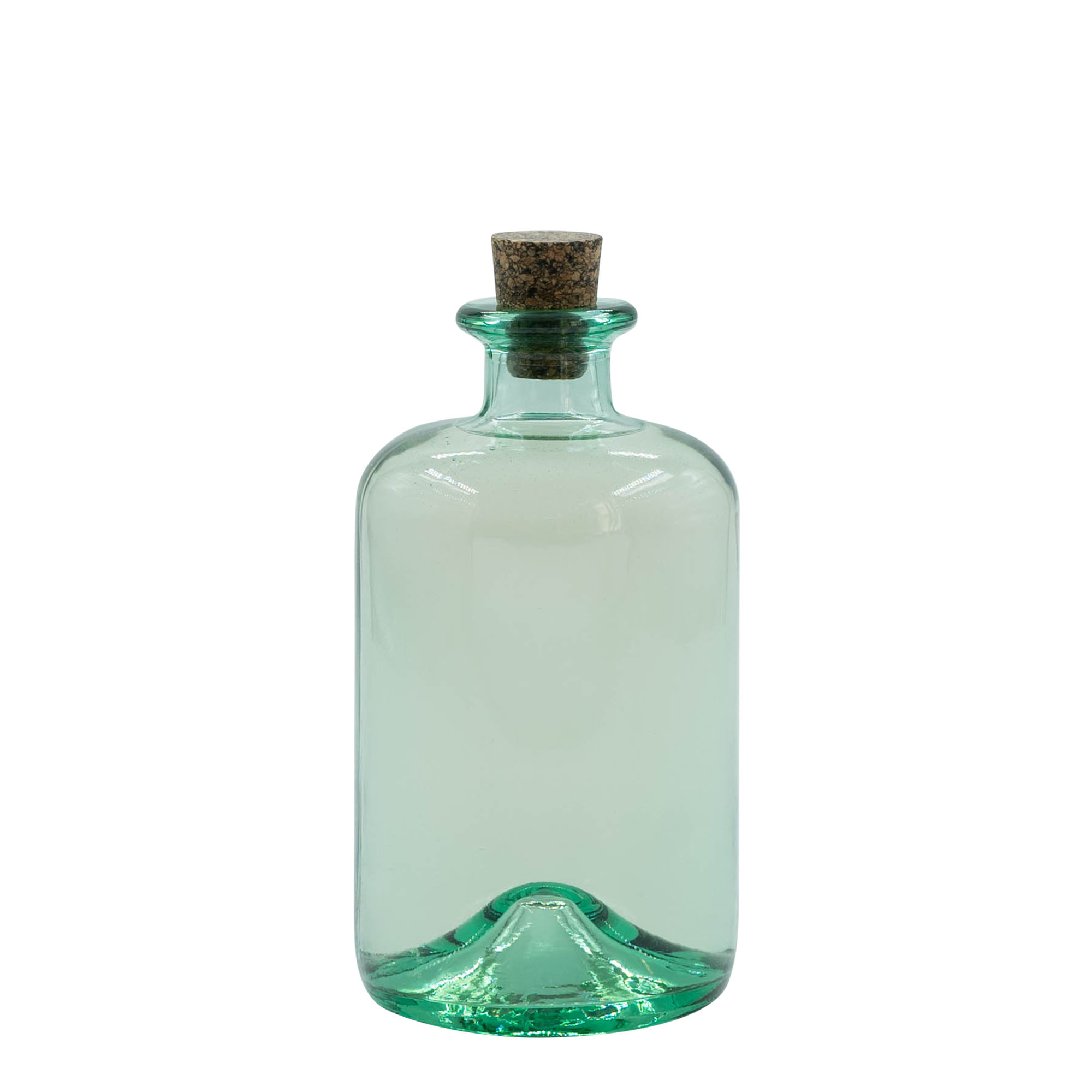 500 ml glass bottle 'Pharma', mouth: cork