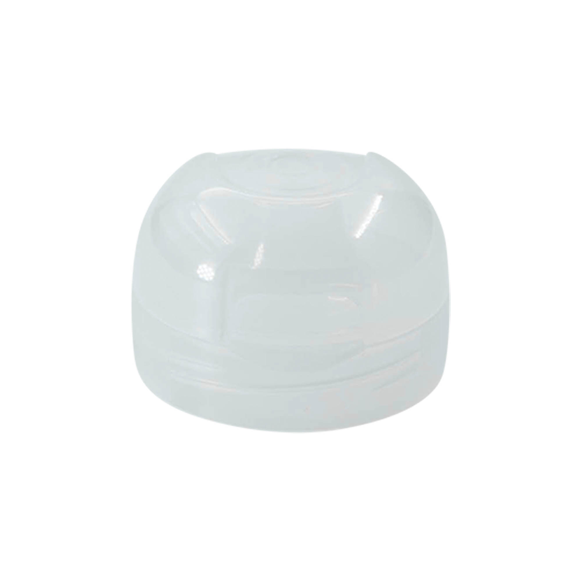 Screw cap with hinged flap Kavodrink, PP plastic, white