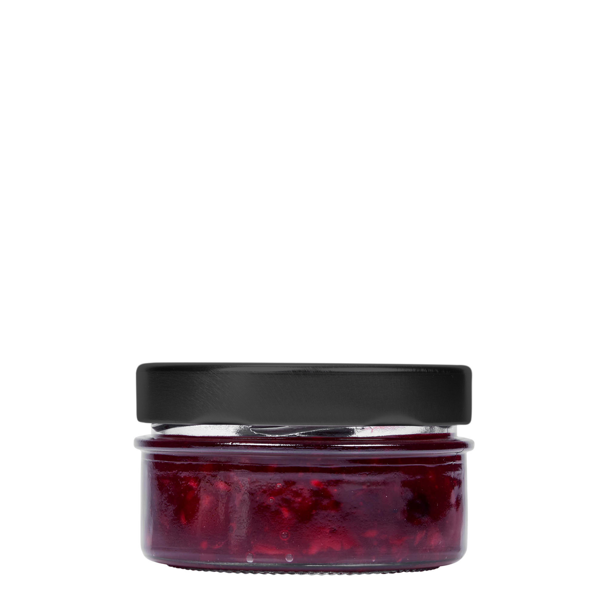 190 ml round glass 'Monza', opening: Deep-Twist-Off (DTO 82) 190 ml round glass 'Monza', opening: Deep-Twist-Off (DTO 82)