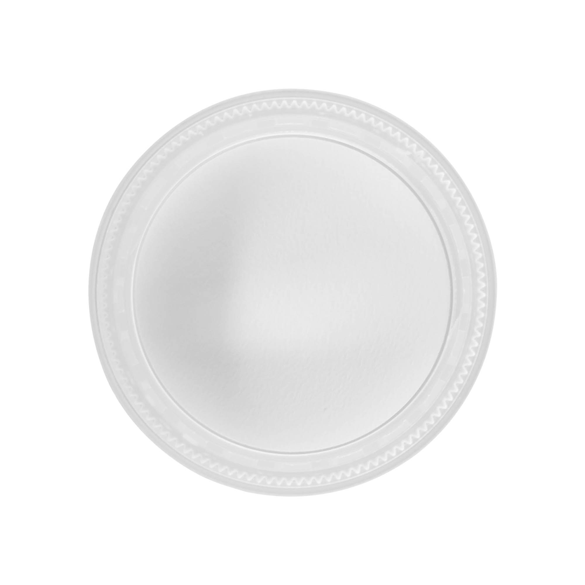 Screw cap 'Clear/Platinum Edition', PP plastic, white, for opening: 53/2P