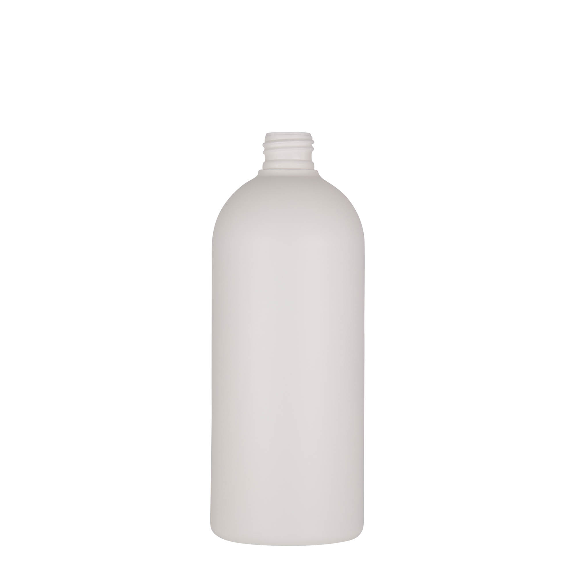 500 ml plastic bottle 'Tuffy', HDPE, white, opening: 24/410 500 ml plastic bottle 'Tuffy', HDPE, white, opening: 24/410
