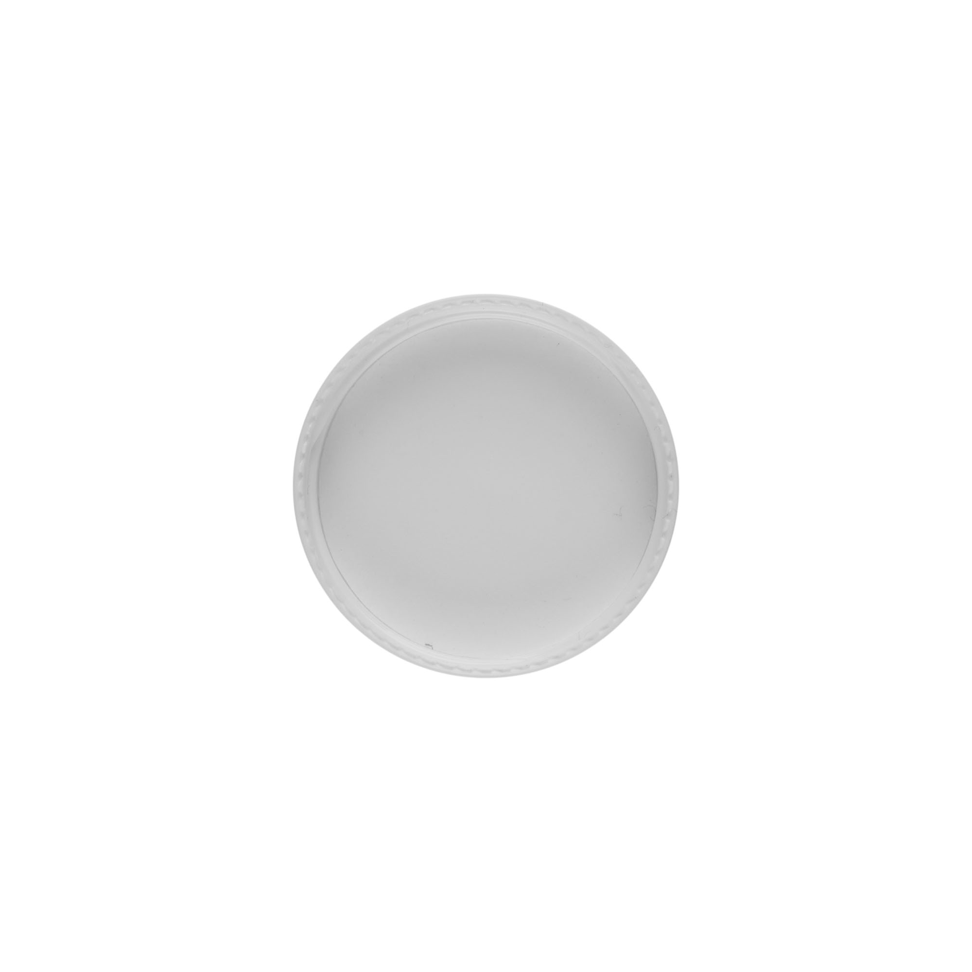 Screw cap for 5 ml 'Antonella', PP plastic, white Screw cap for 5 ml 'Antonella', PP plastic, white