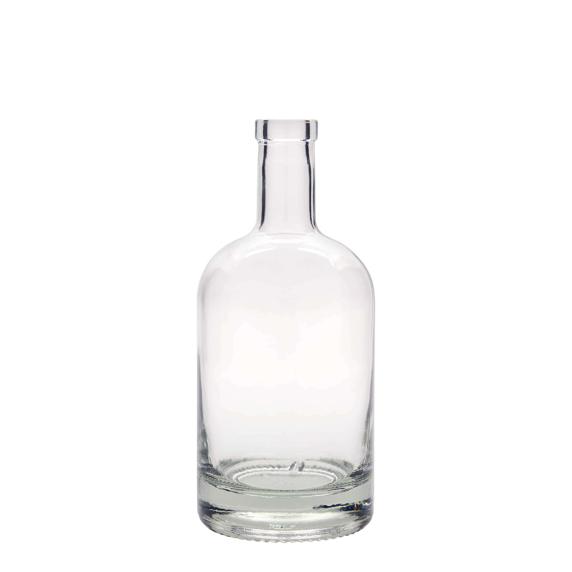 500 ml glass bottle ‘First Class’, opening: cork