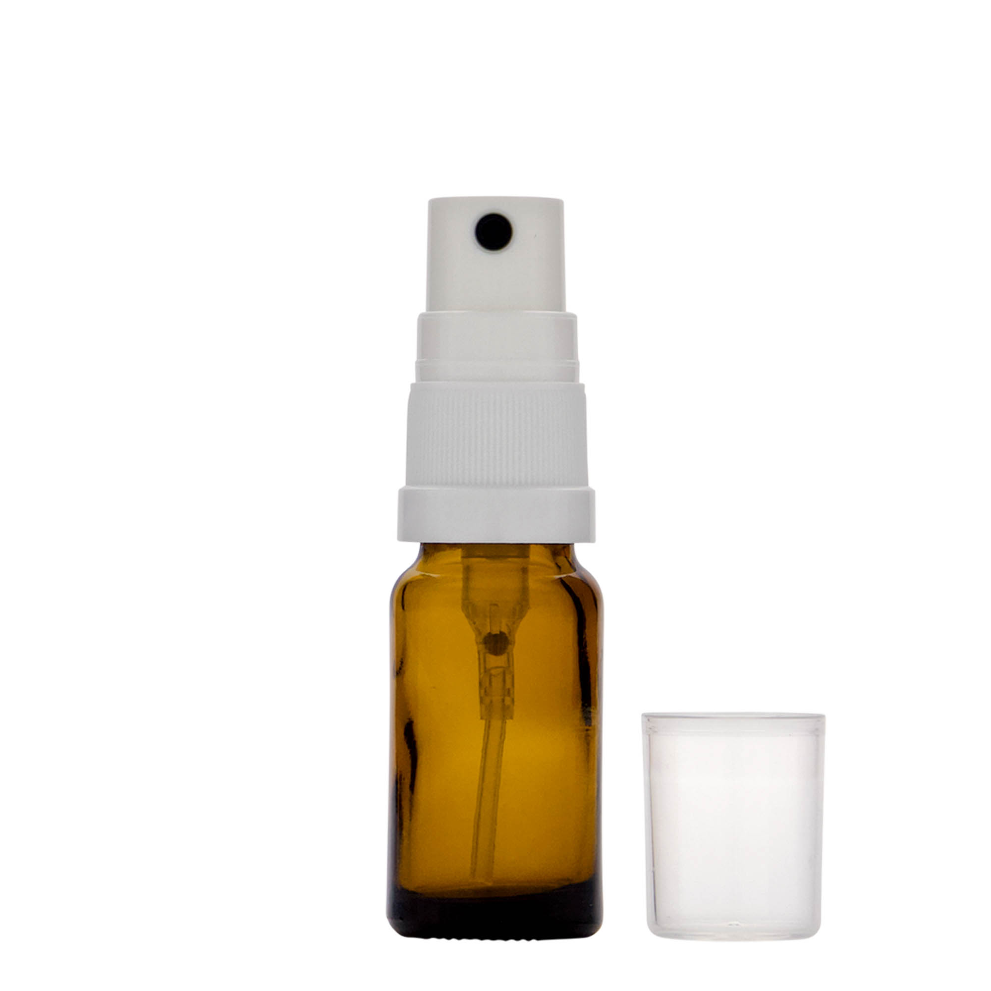 10 ml spray bottle medicine, glass, brown, opening: DIN 18 10 ml spray bottle medicine, glass, brown, opening: DIN 18