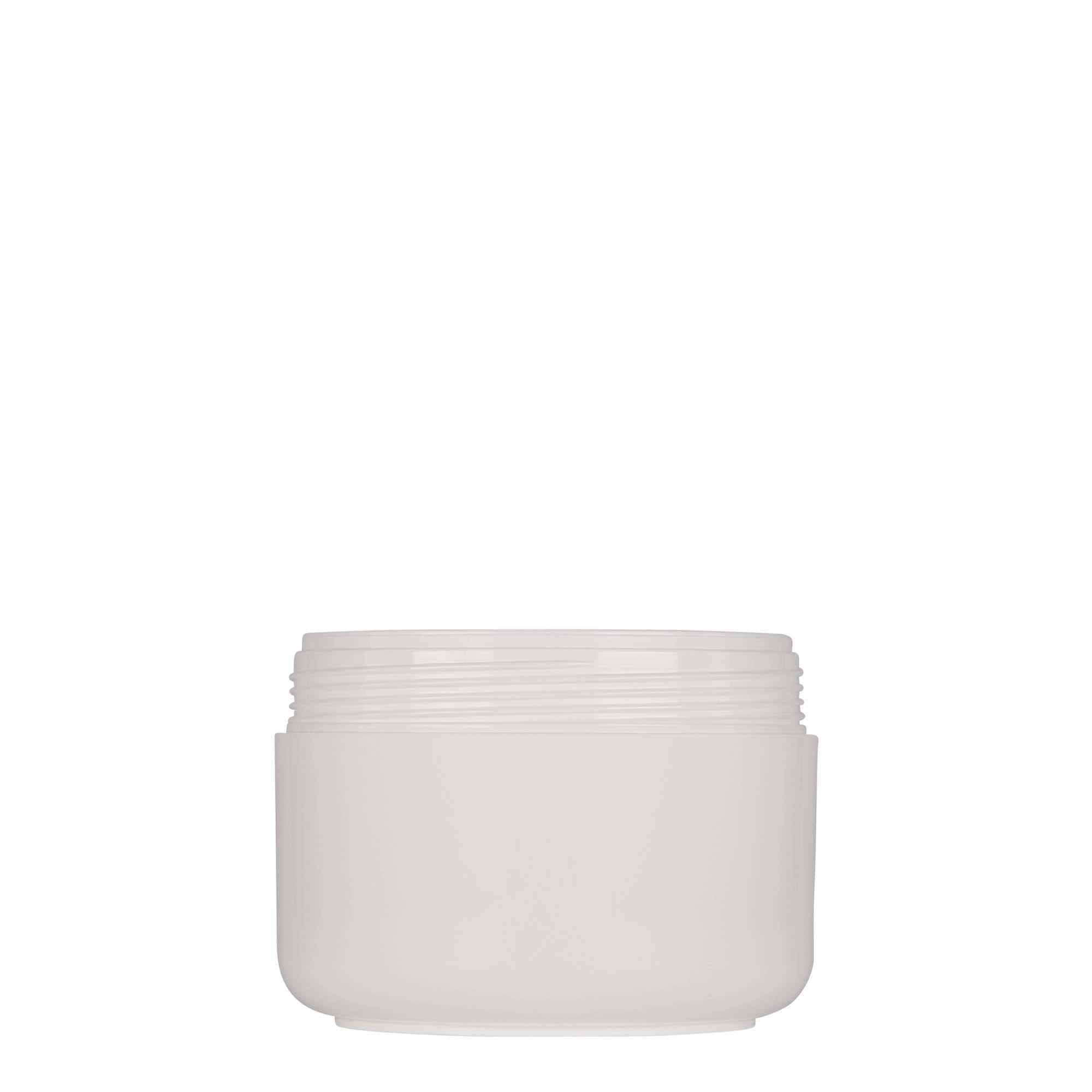 200 ml plastic jar ‘Bianca’, PP, white, opening: screw cap