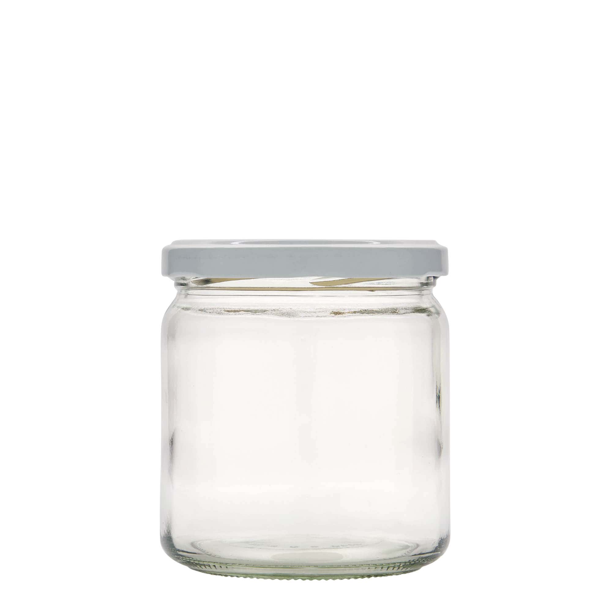 408 ml round jar, opening: Twist-off (TO 82)