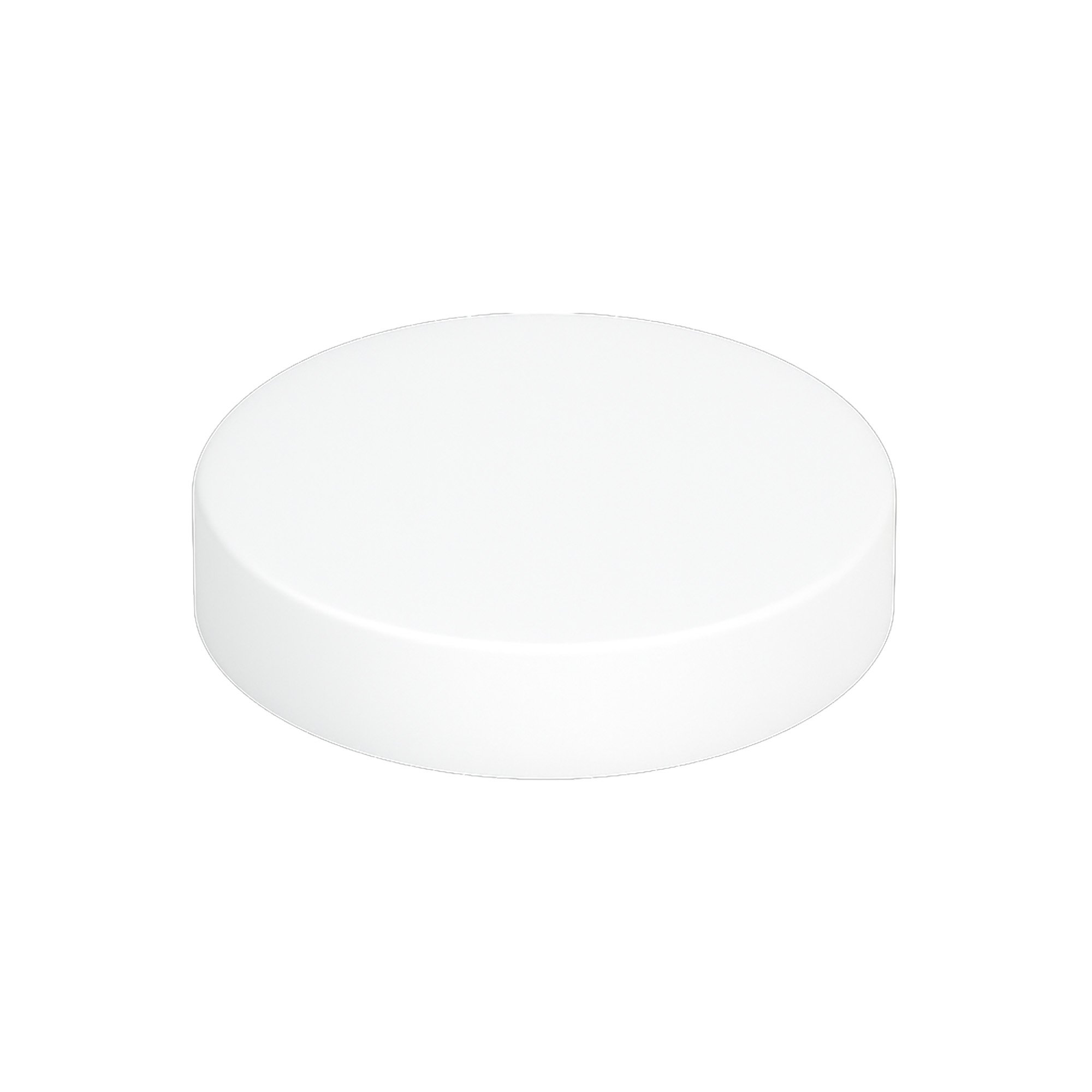 Screw cap for 120 ml 'Brown Line', HPM plastic, white Screw cap for 120 ml 'Brown Line', HPM plastic, white