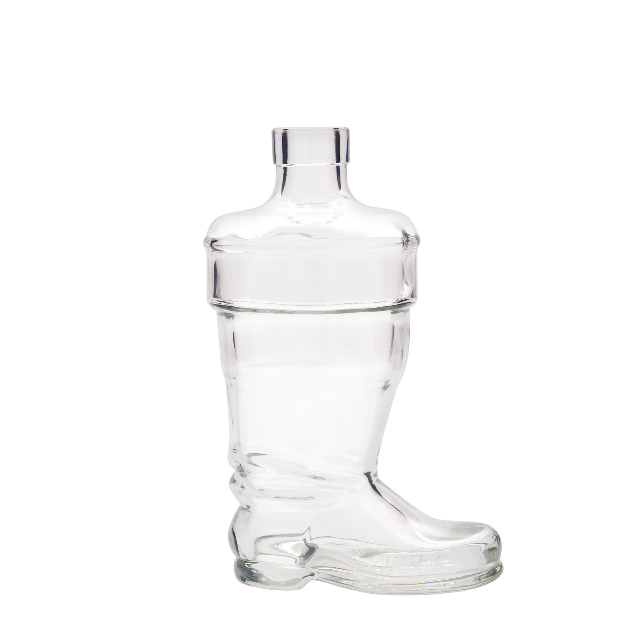 350 ml glass bottle 'Boot', opening: cork