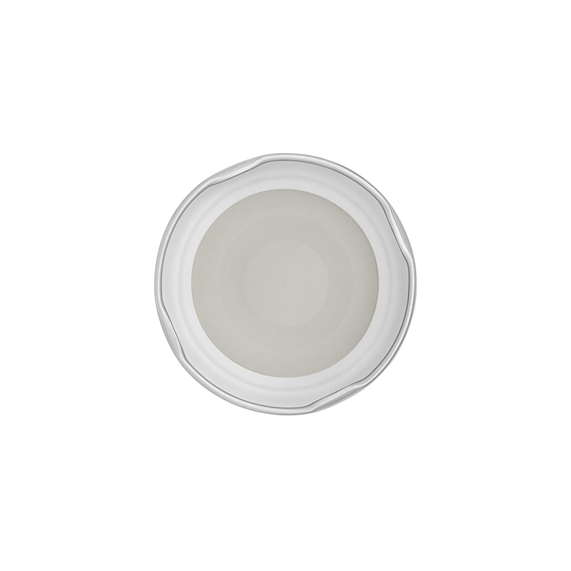 Deep Twist-off cap, tinplate, silver, for opening: Deep-TO 66