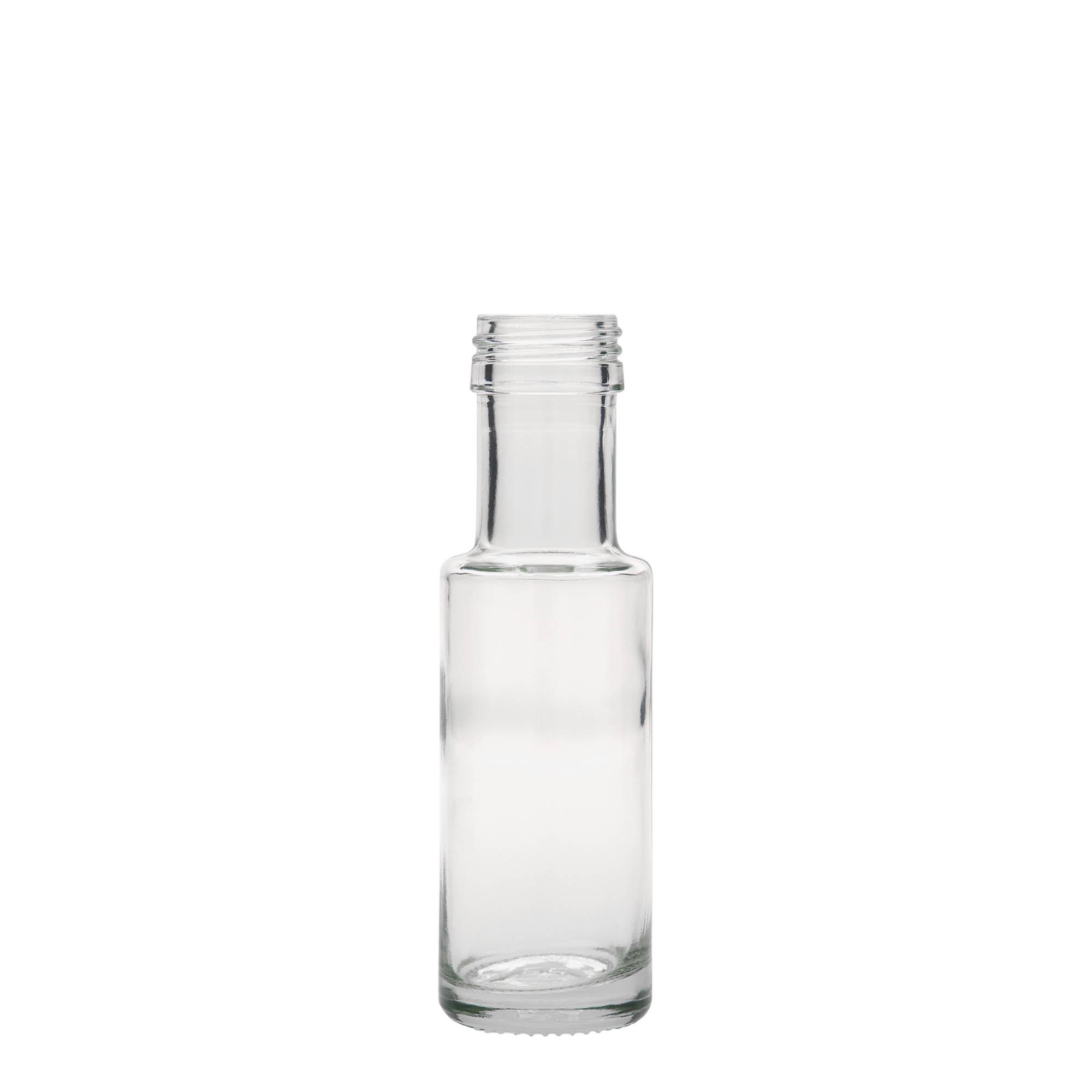 100 ml glass bottle 'Dorica', opening: PP 31.5