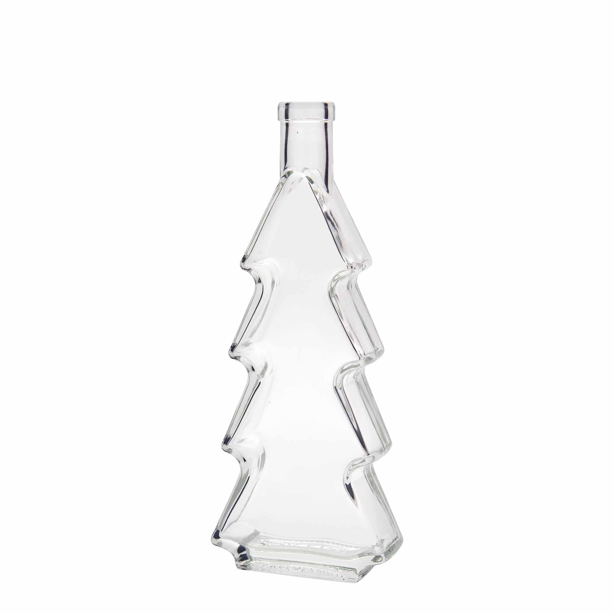 350 ml glass bottle ‘Christmas tree’, opening: cork