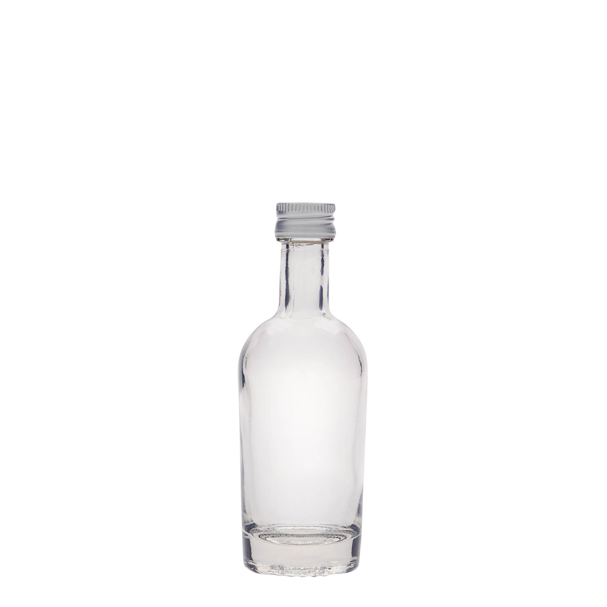 50 ml glass bottle 'Pepe', opening: PP 18 50 ml glass bottle 'Pepe', opening: PP 18