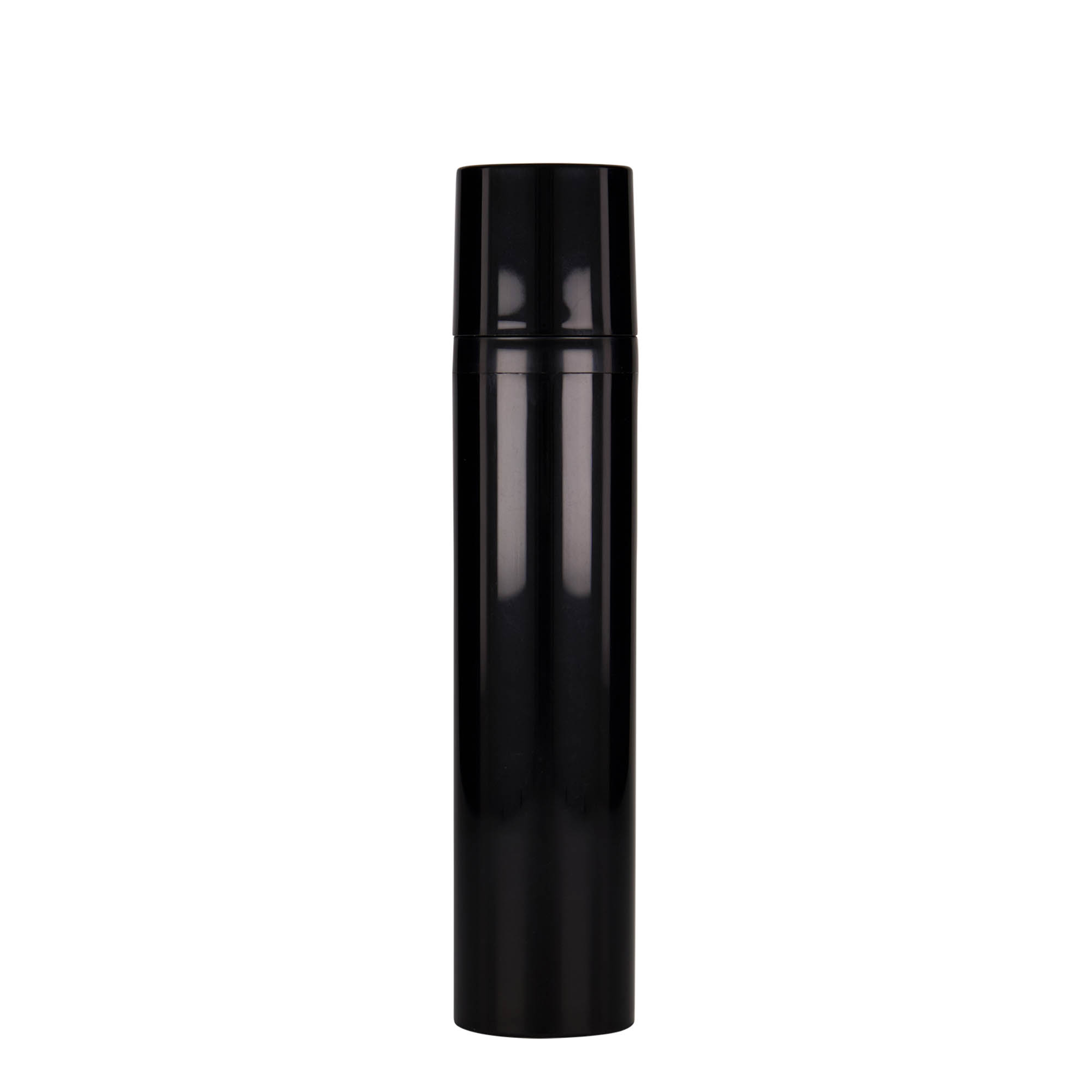 100 ml Airless Dispenser 'Mezzo', black PP plastic