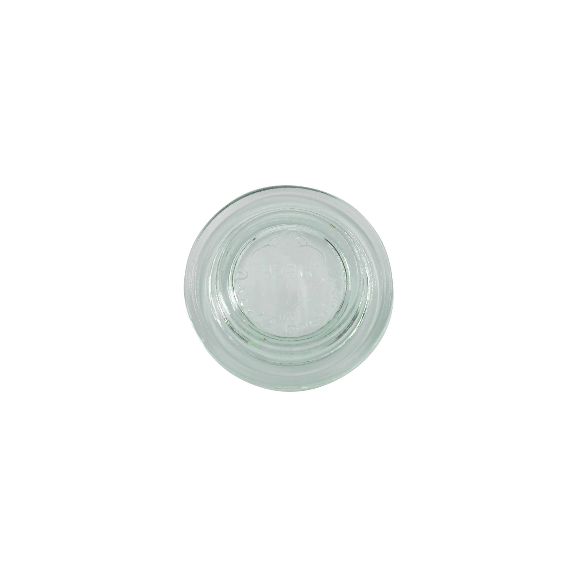 WECK glass lid with round rim, for opening: RR40