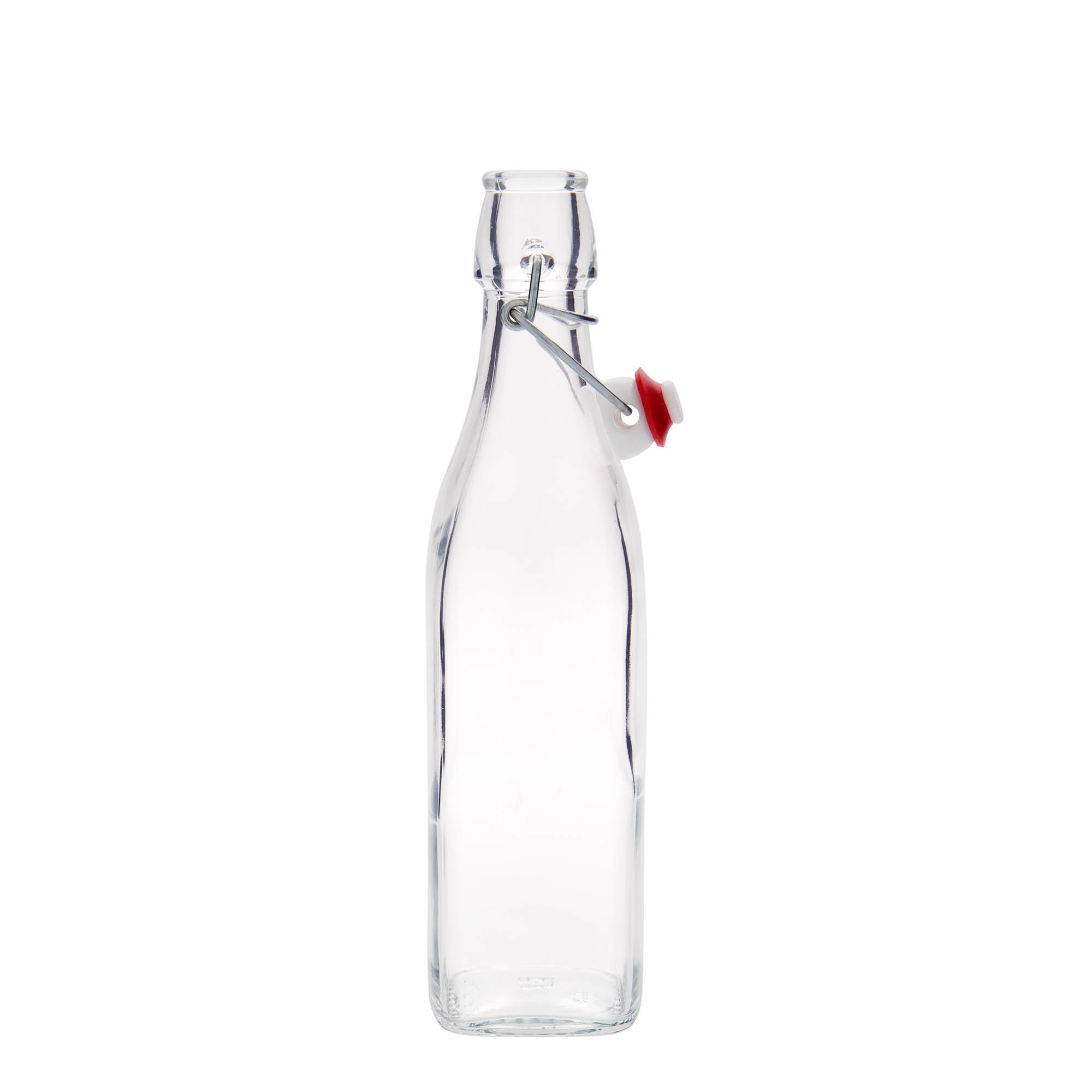 500 ml glass bottle 'Swing, square, opening: swing top closure' 500 ml glass bottle 'Swing, square, opening: swing top closure'