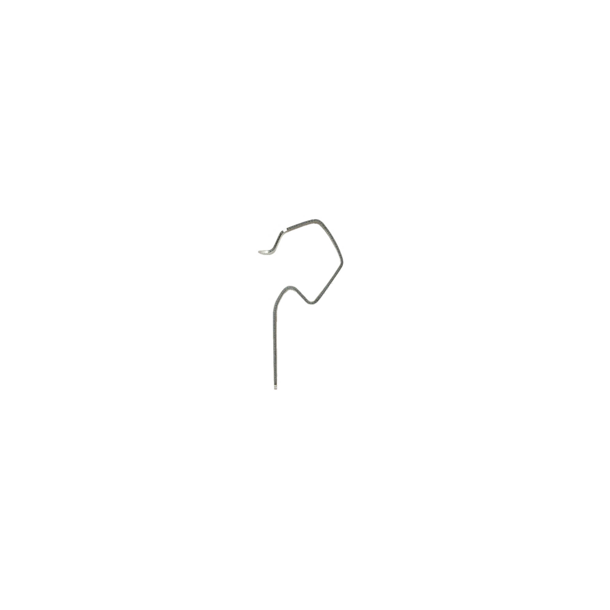 WECK clip #, stainless steel, silver