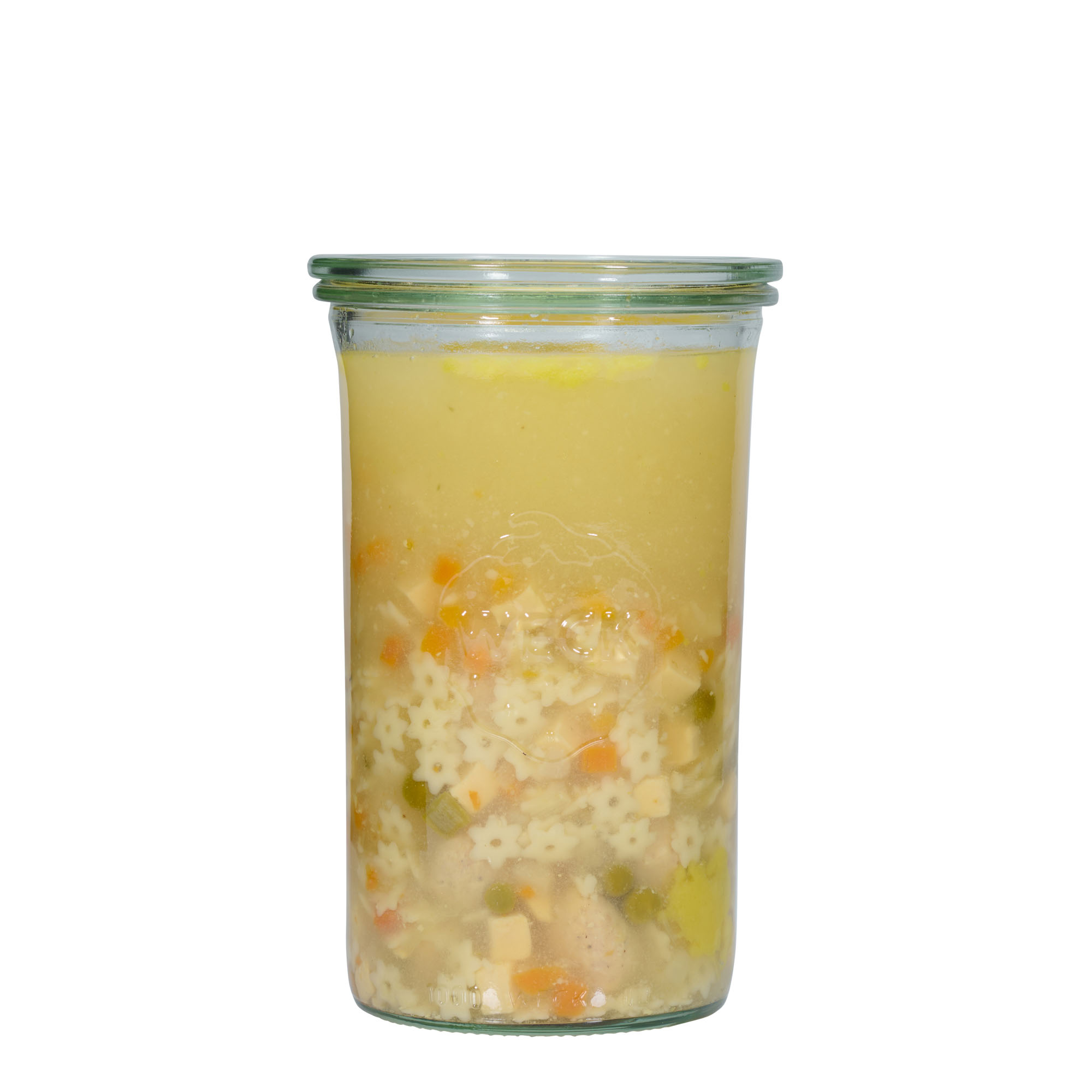 1,000 ml WECK inverted jar #, opening: round rim