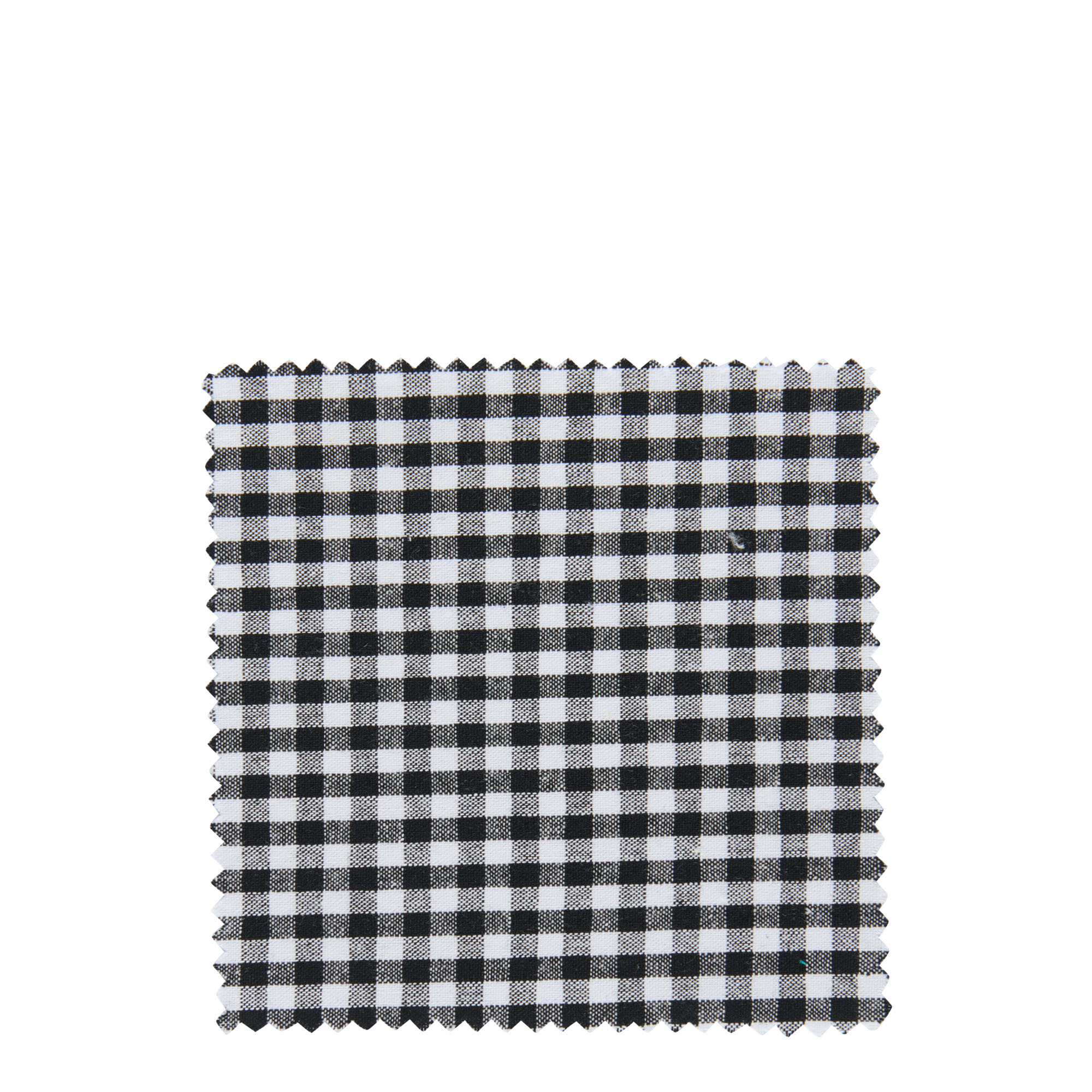 Checked fabric napkin 12x12, square, textile, black, opening: TO38-TO53